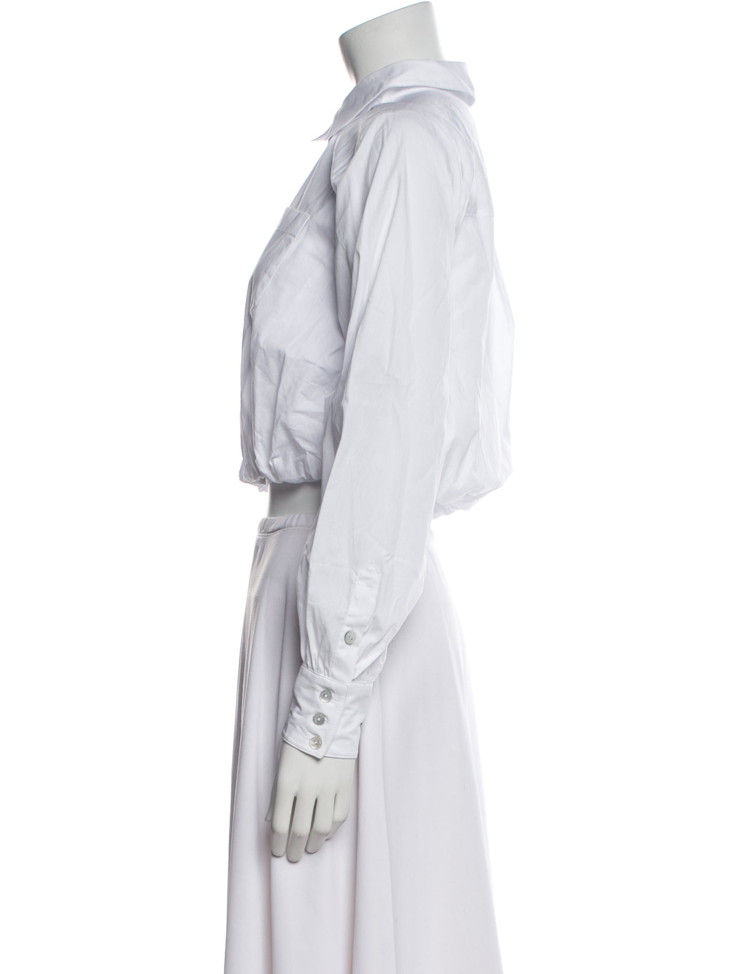 Cinq à Sept Long Sleeve Crop Top w/ Tags