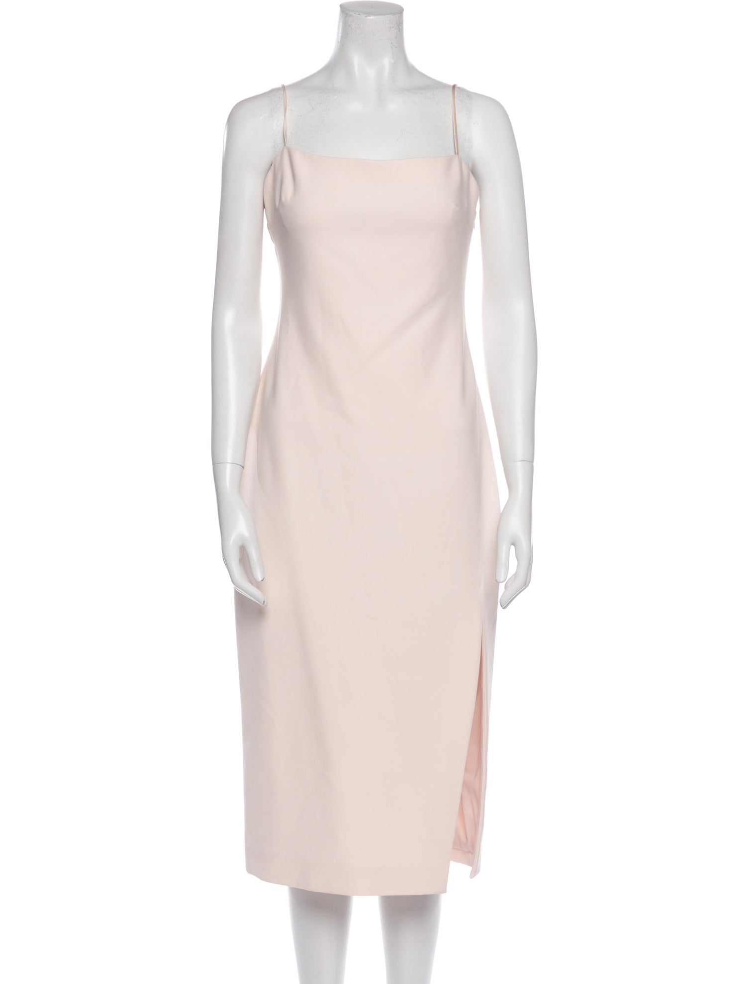 Cinq à Sept Square Neckline Midi Length Dress