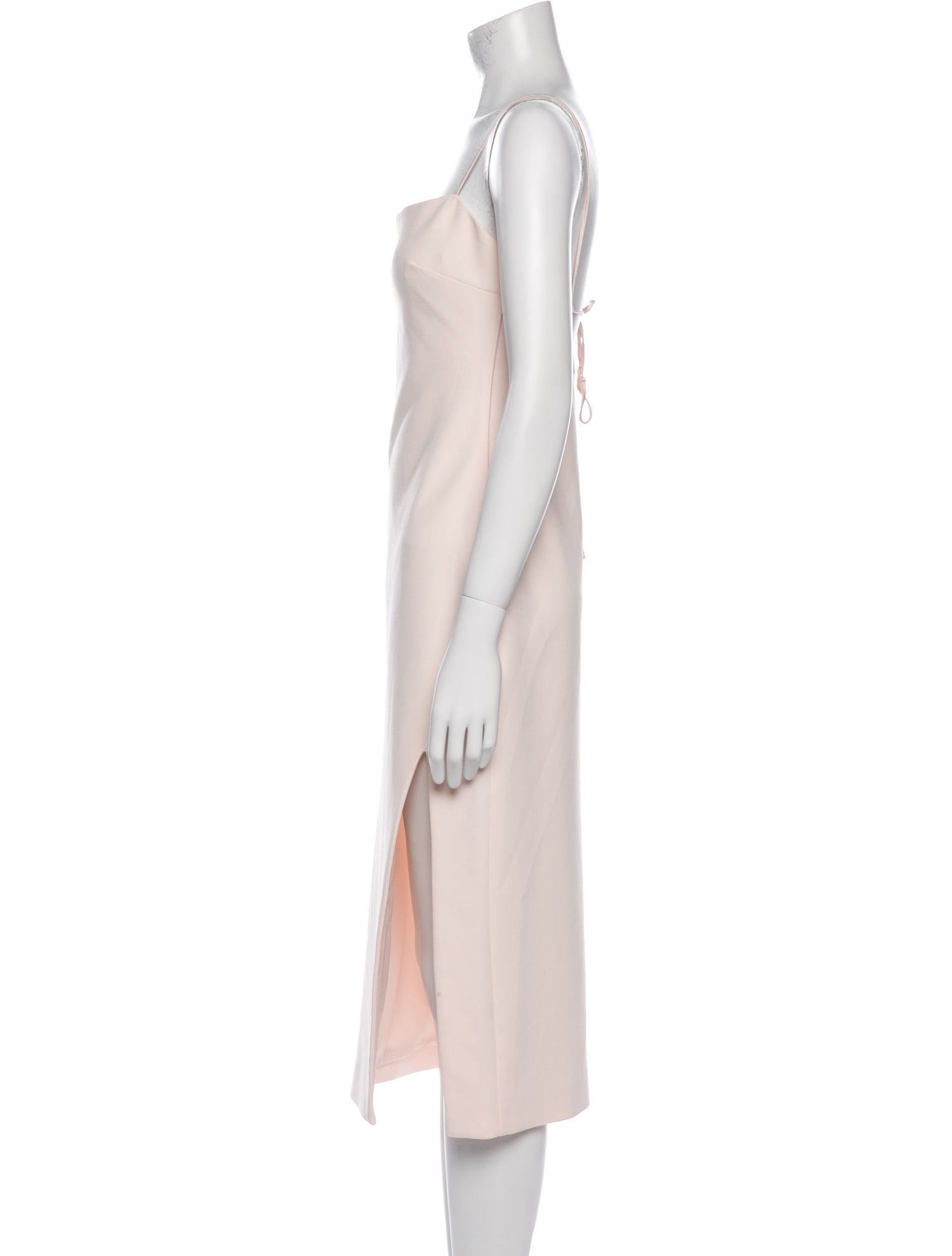 Cinq à Sept Square Neckline Midi Length Dress