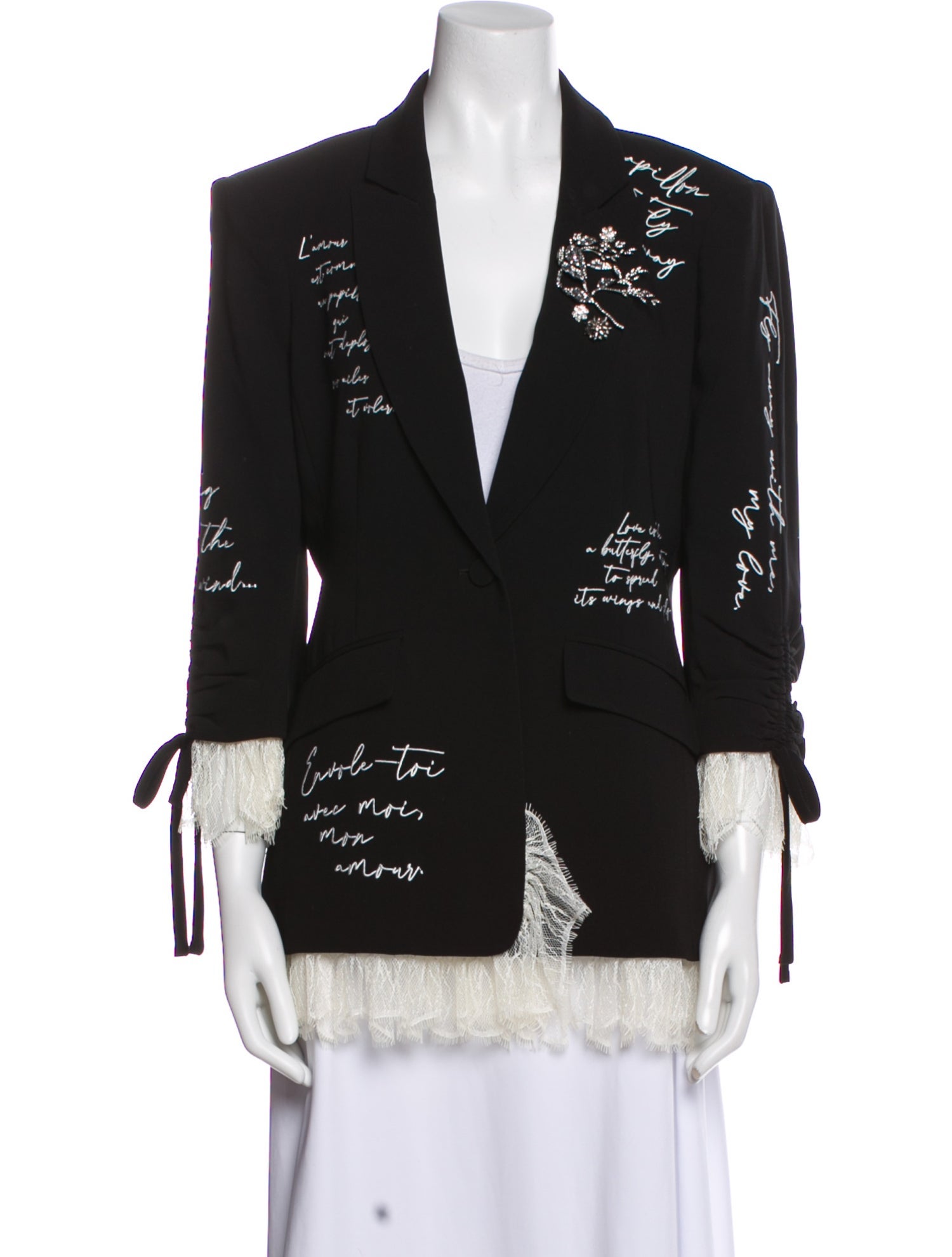 Cinq à Sept Striped Blazer