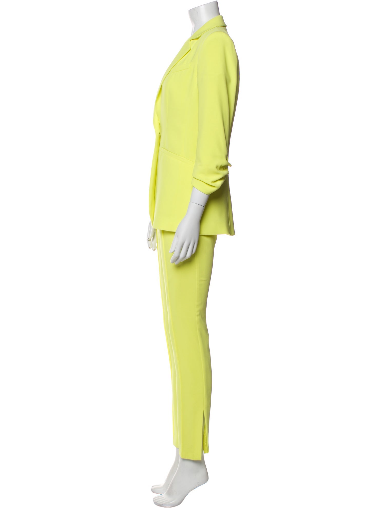 Cinq à Sept Ruffle Embellishment Pantsuit