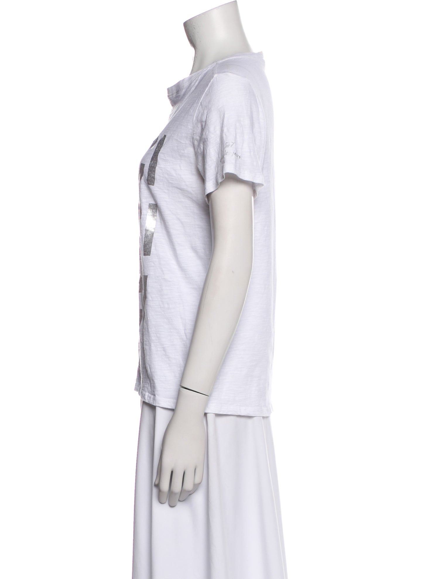 Cinq à Sept Graphic Print Crew Neck T-Shirt