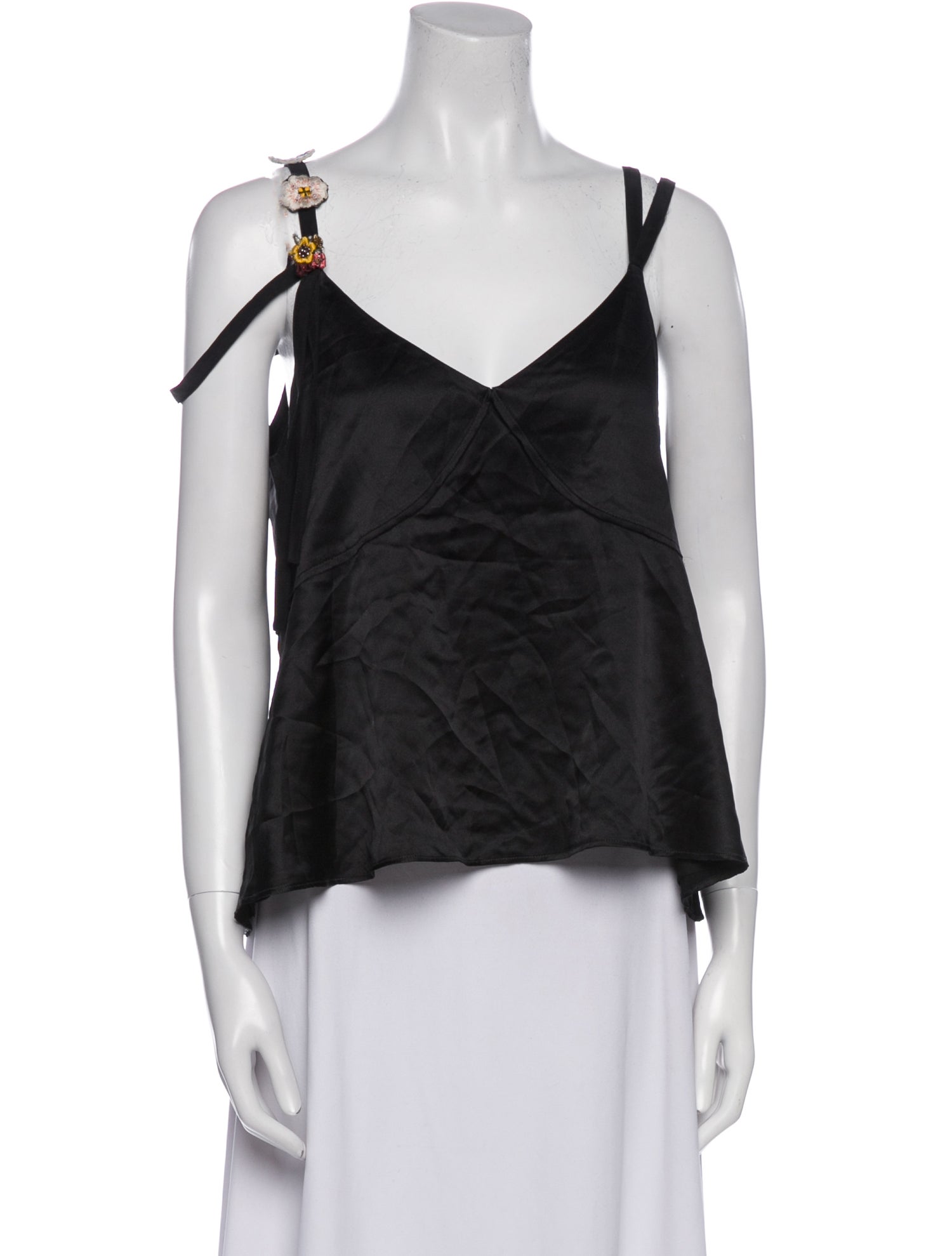 Cinq à Sept V-Neck Sleeveless Top
