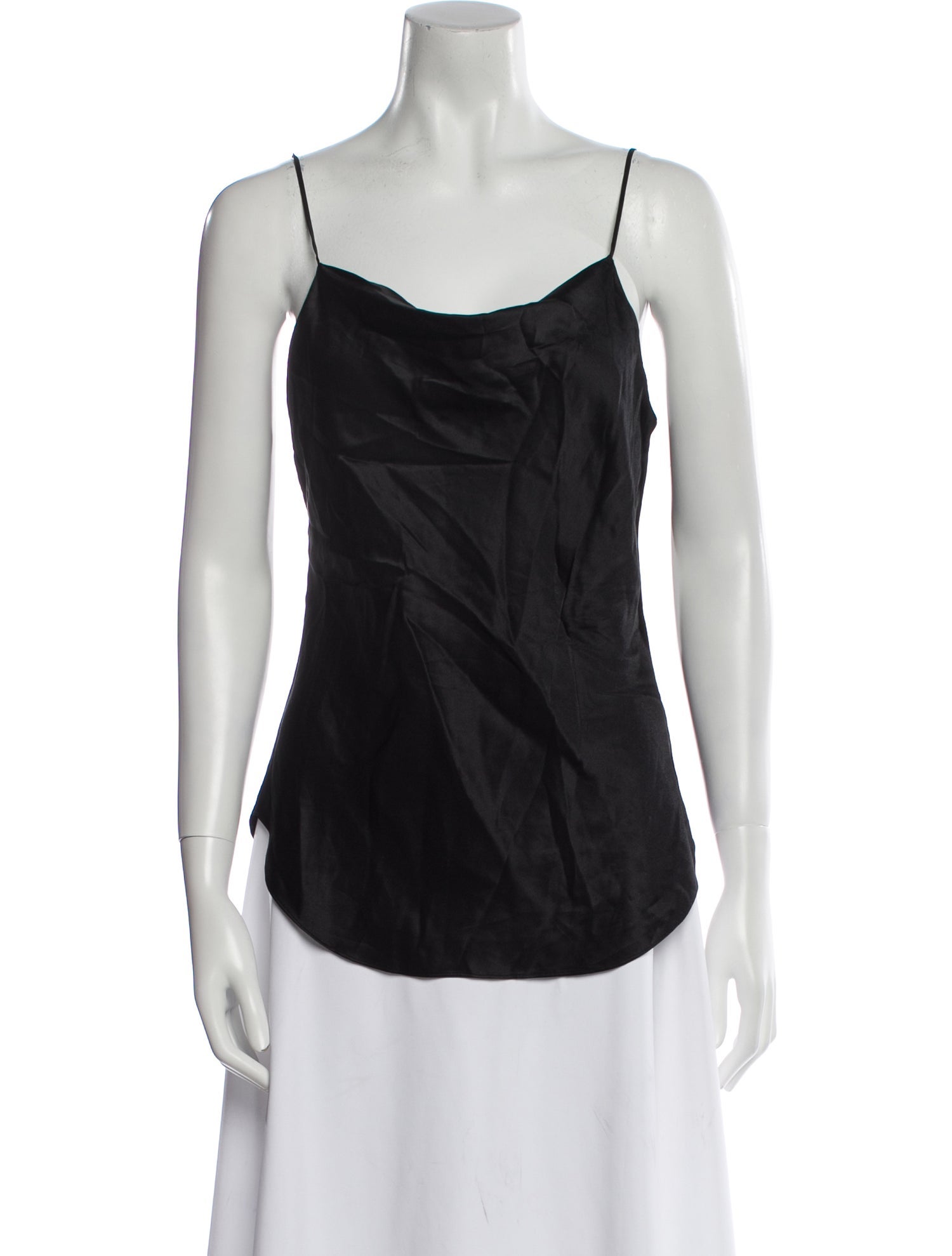 Cinq à Sept Silk Square Neckline Top