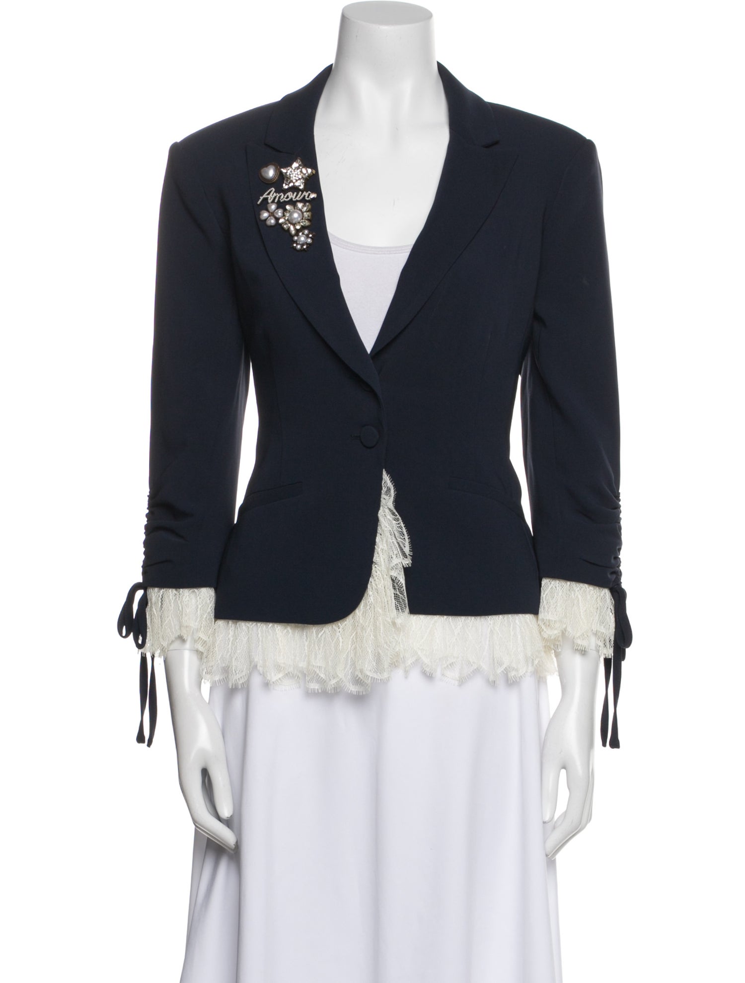 Cinq à Sept Printed Blazer