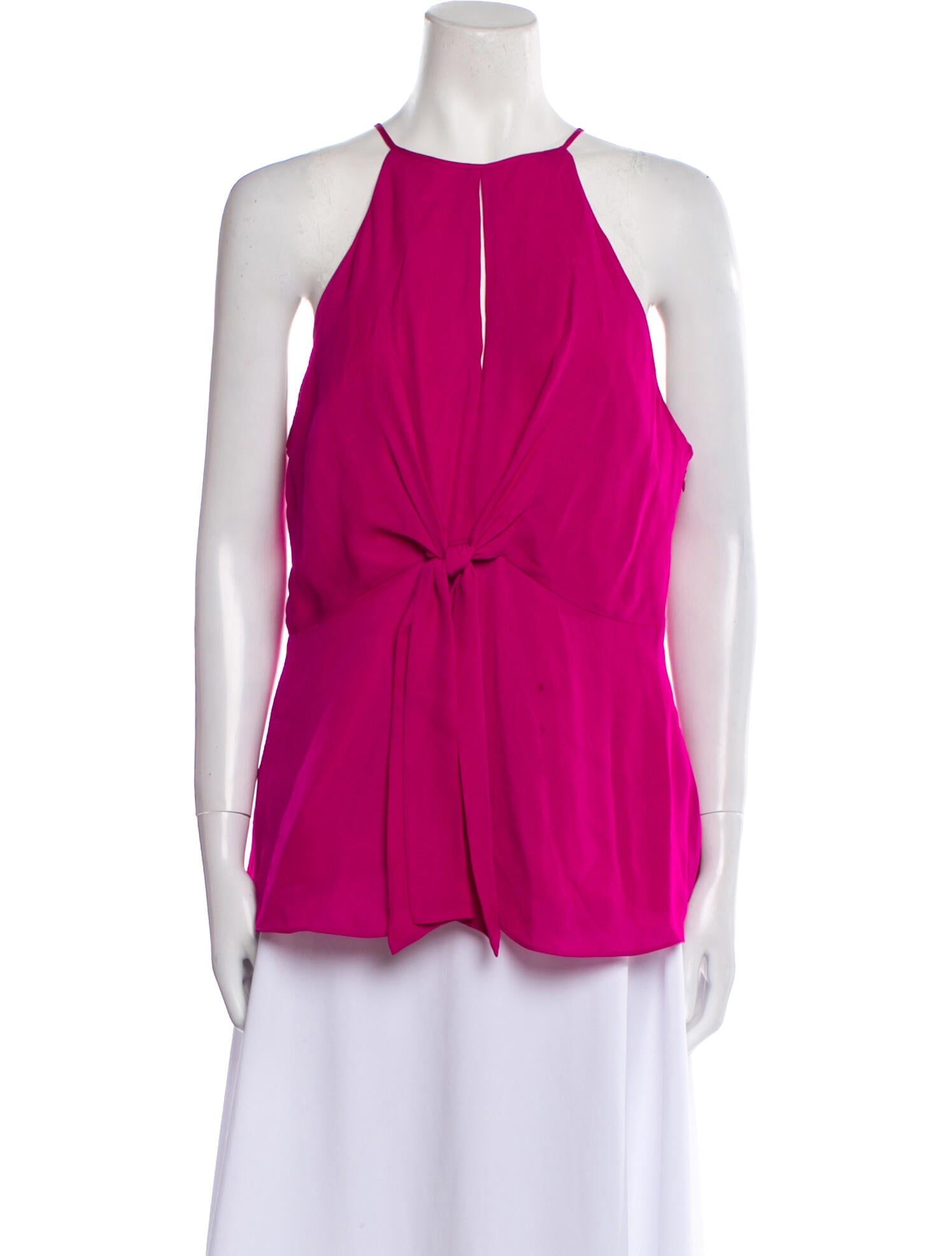 Cinq à Sept Silk Halterneck Blouse