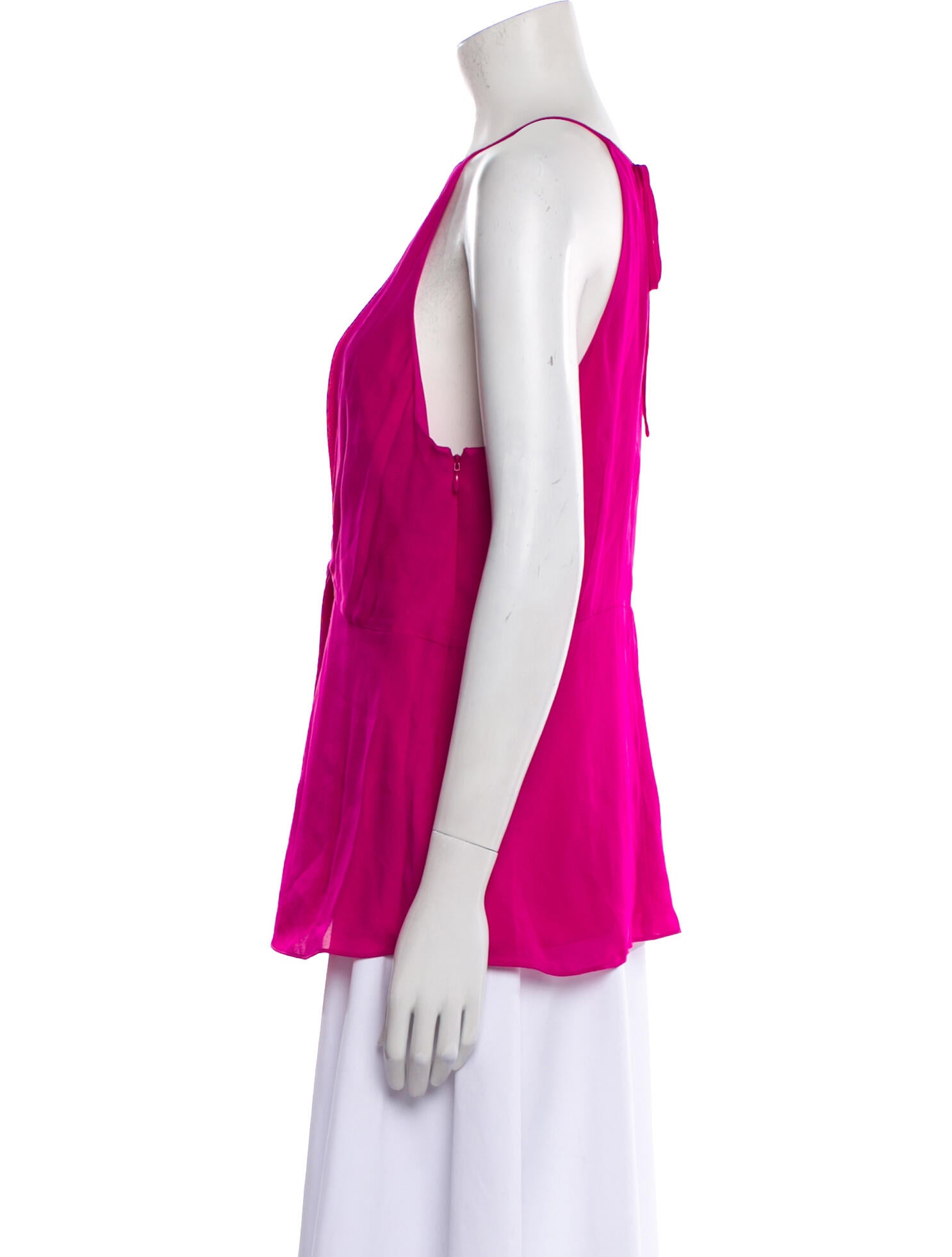 Cinq à Sept Silk Halterneck Blouse