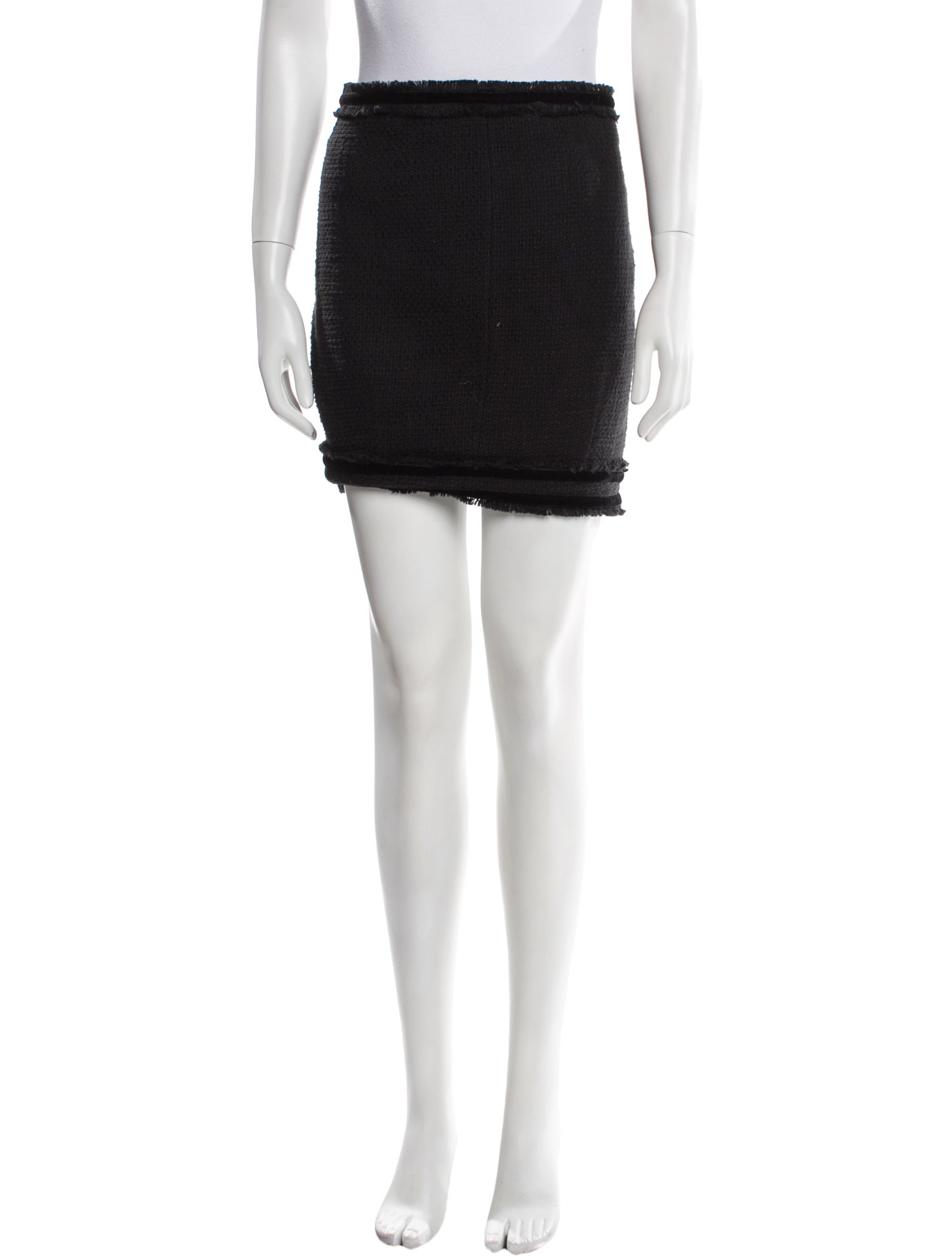 Cinq à Sept Crystal Embellishments Mini Skirt