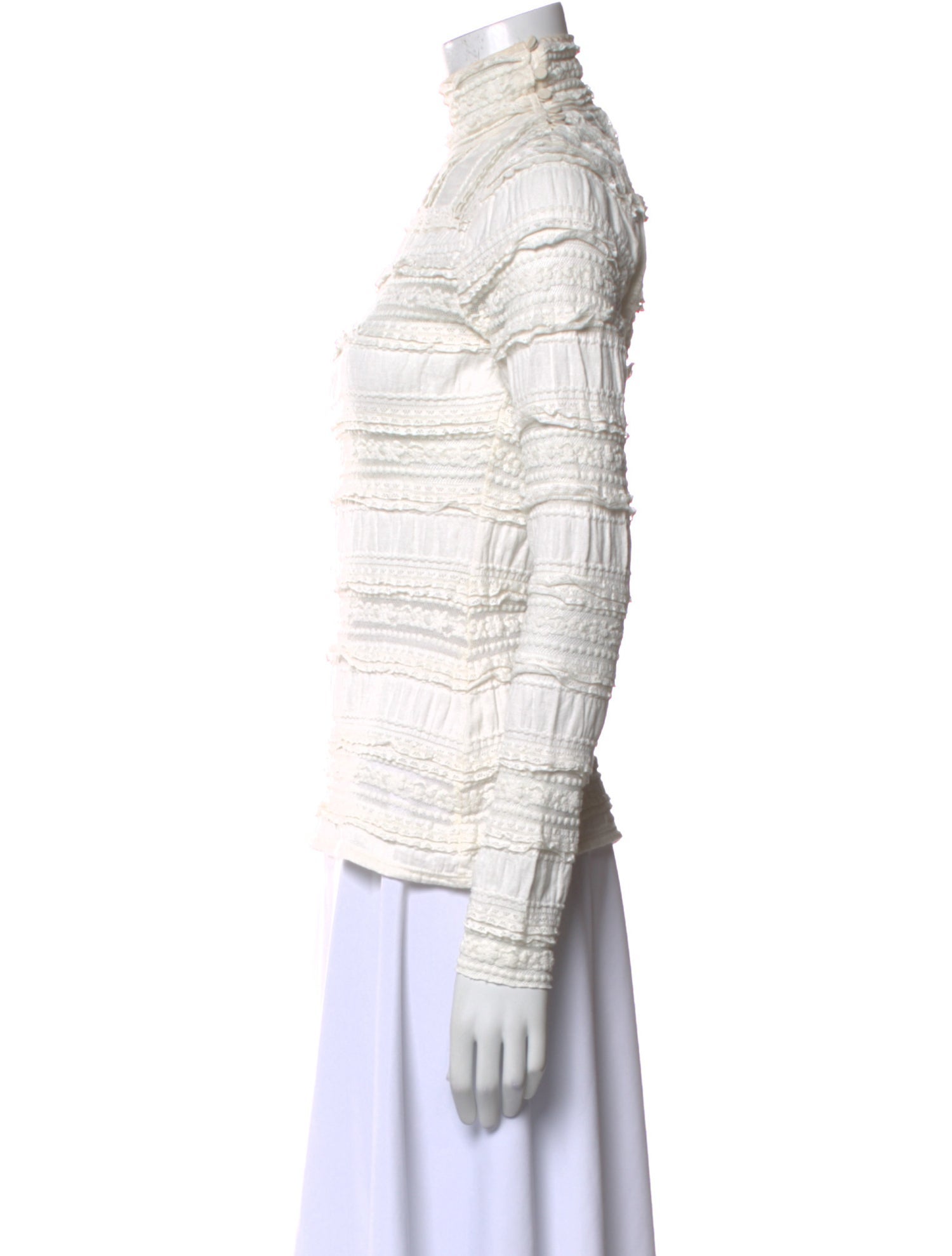 Cinq à Sept Turtleneck Long Sleeve Sweatshirt