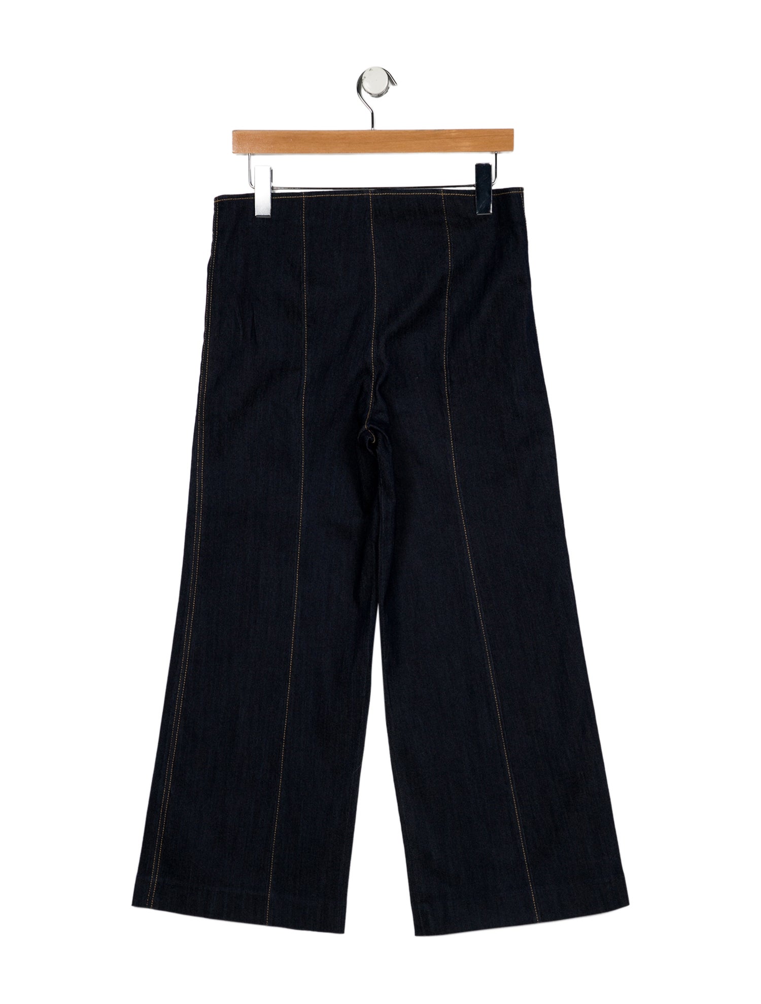 Cinq à Sept Mid-Rise Wide Leg Jeans