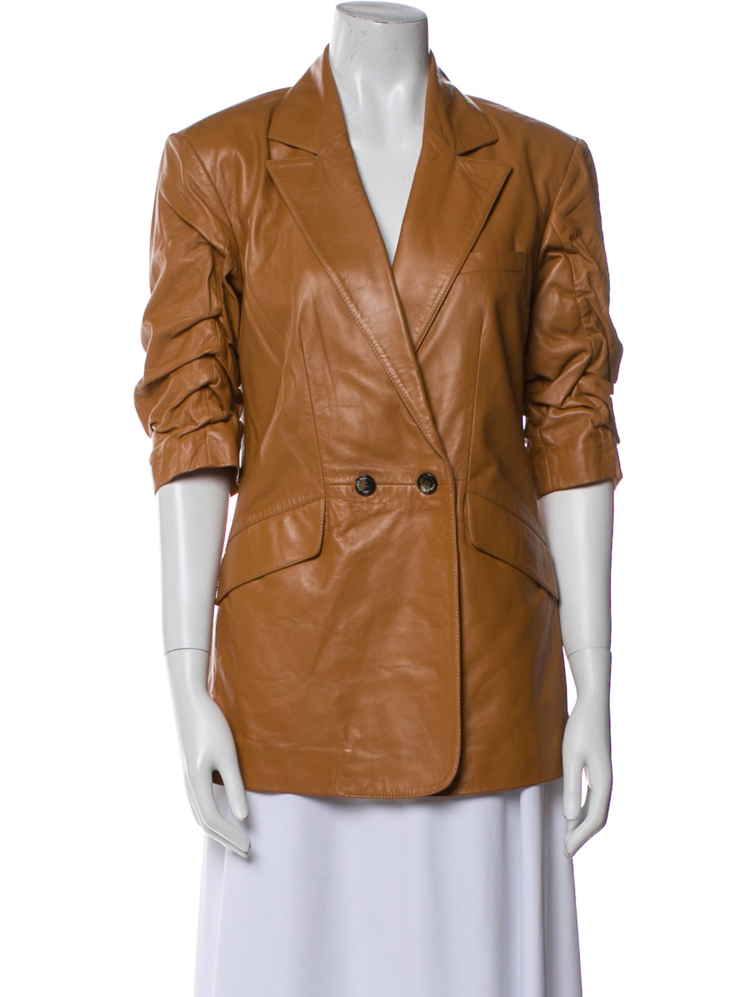 Cinq à Sept Leather Vest