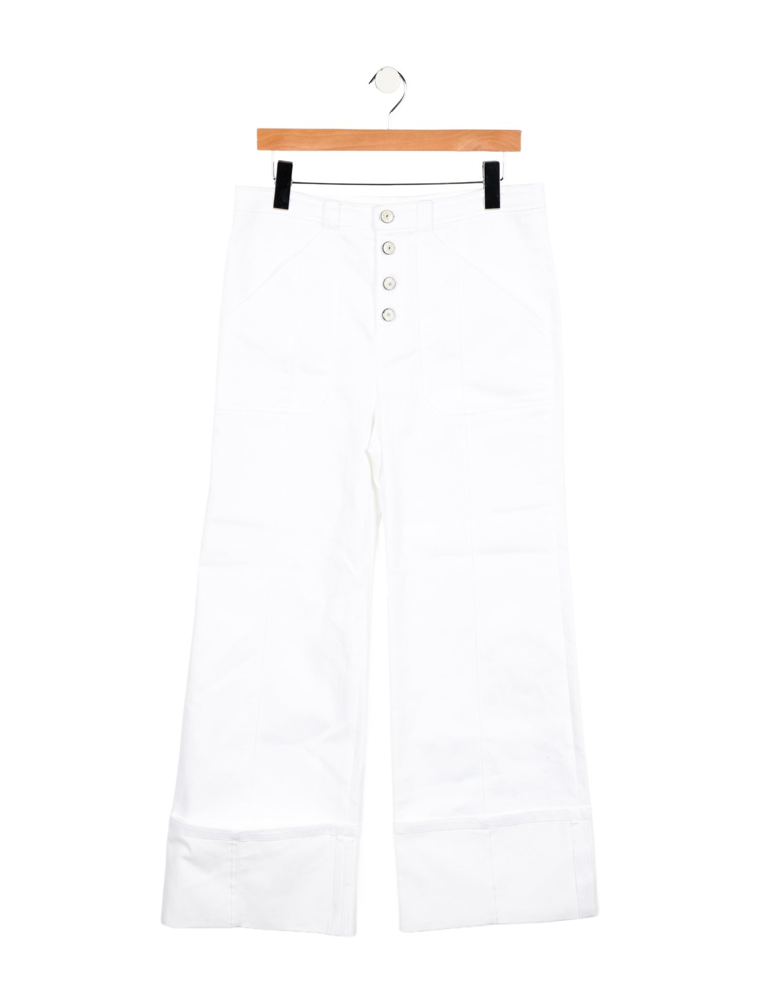 Cinq à Sept High-Rise Wide Leg Jeans w/ Tags