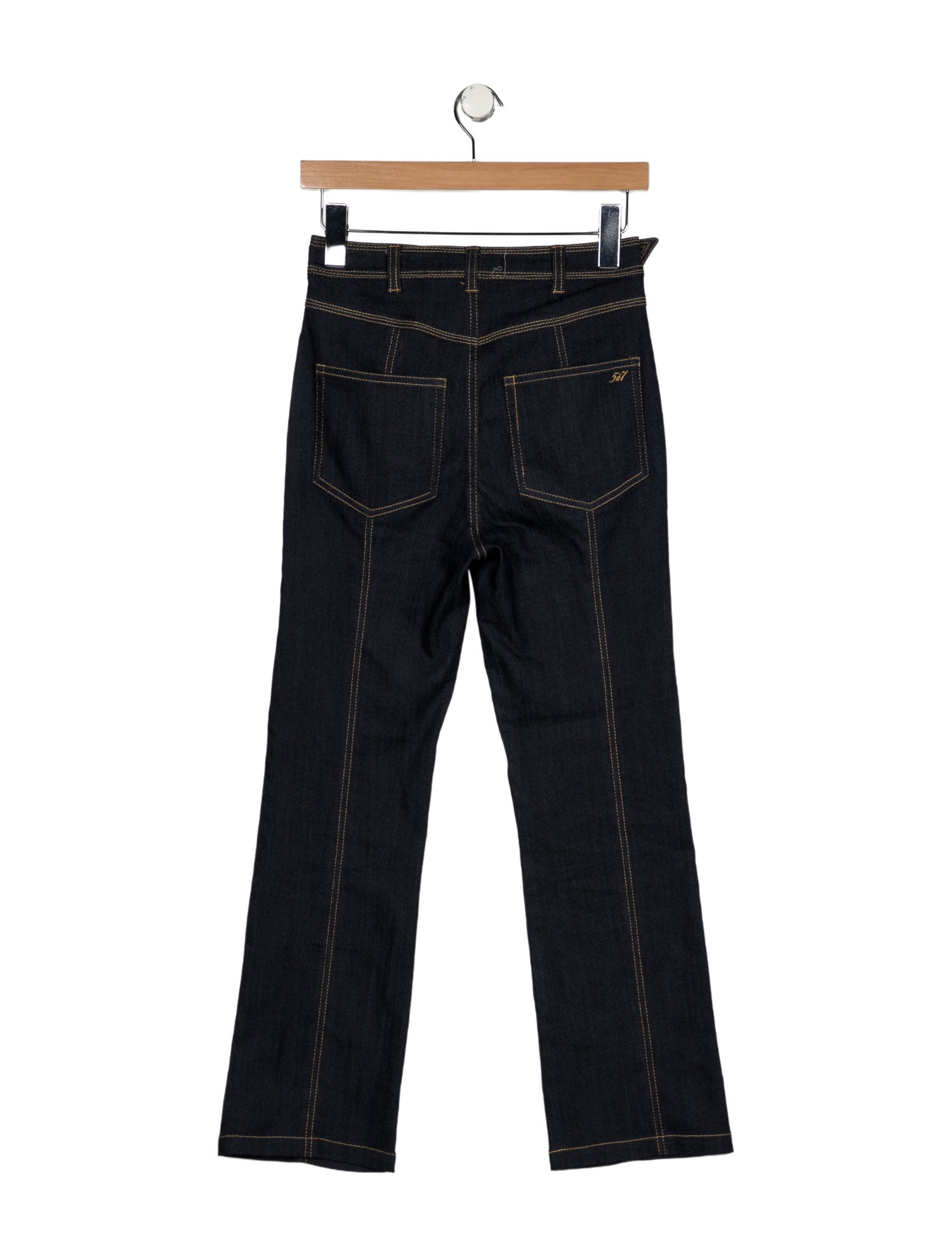 Cinq à Sept Mid-Rise Straight Leg Jeans