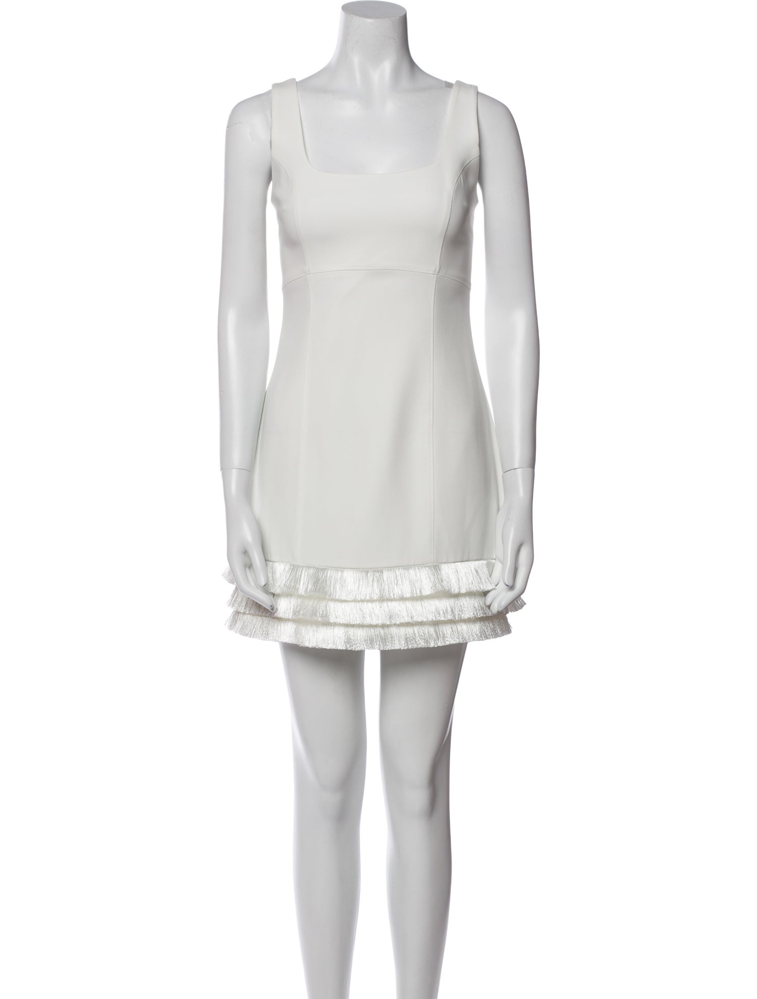 Cinq à Sept Square Neckline Mini Dress