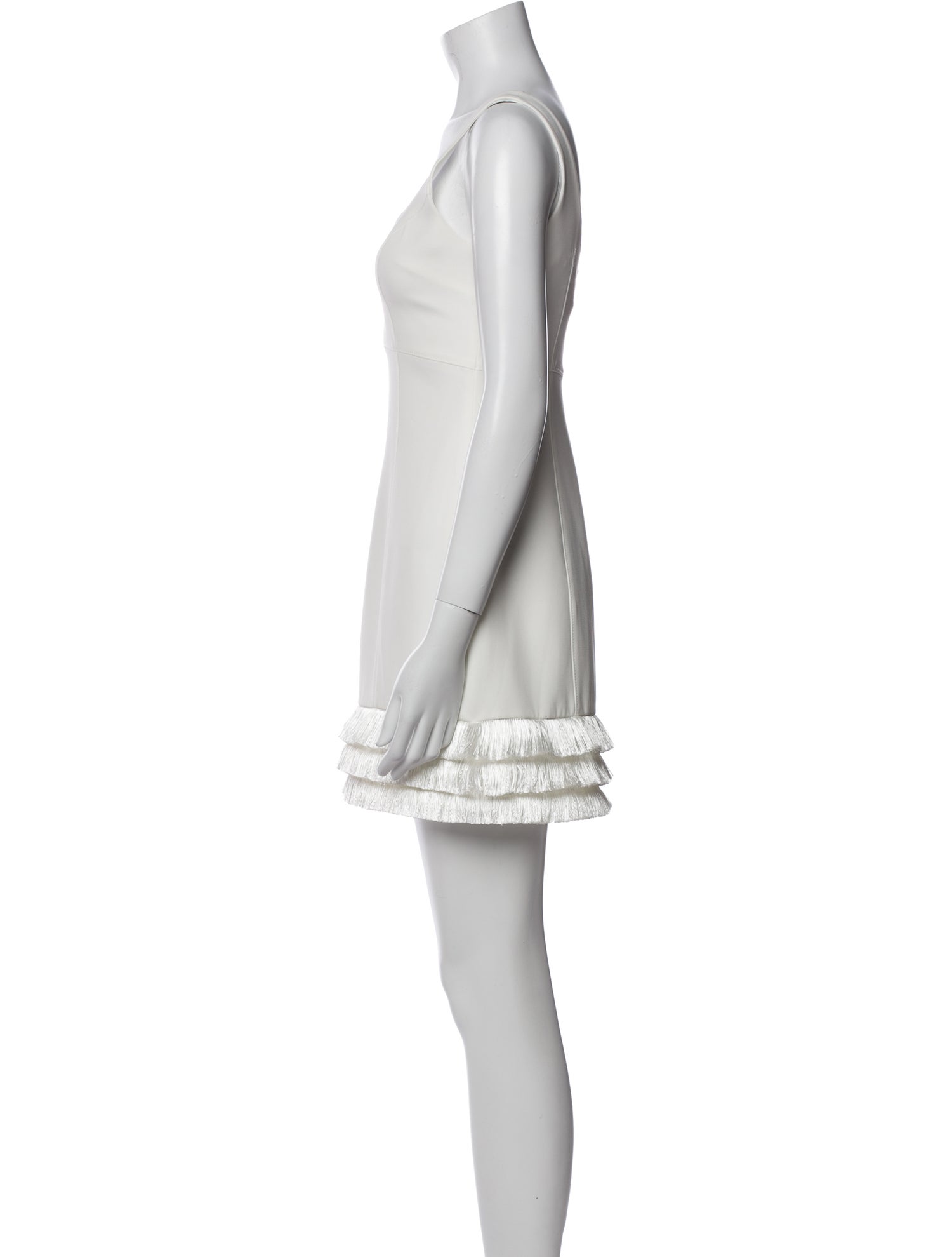 Cinq à Sept Square Neckline Mini Dress