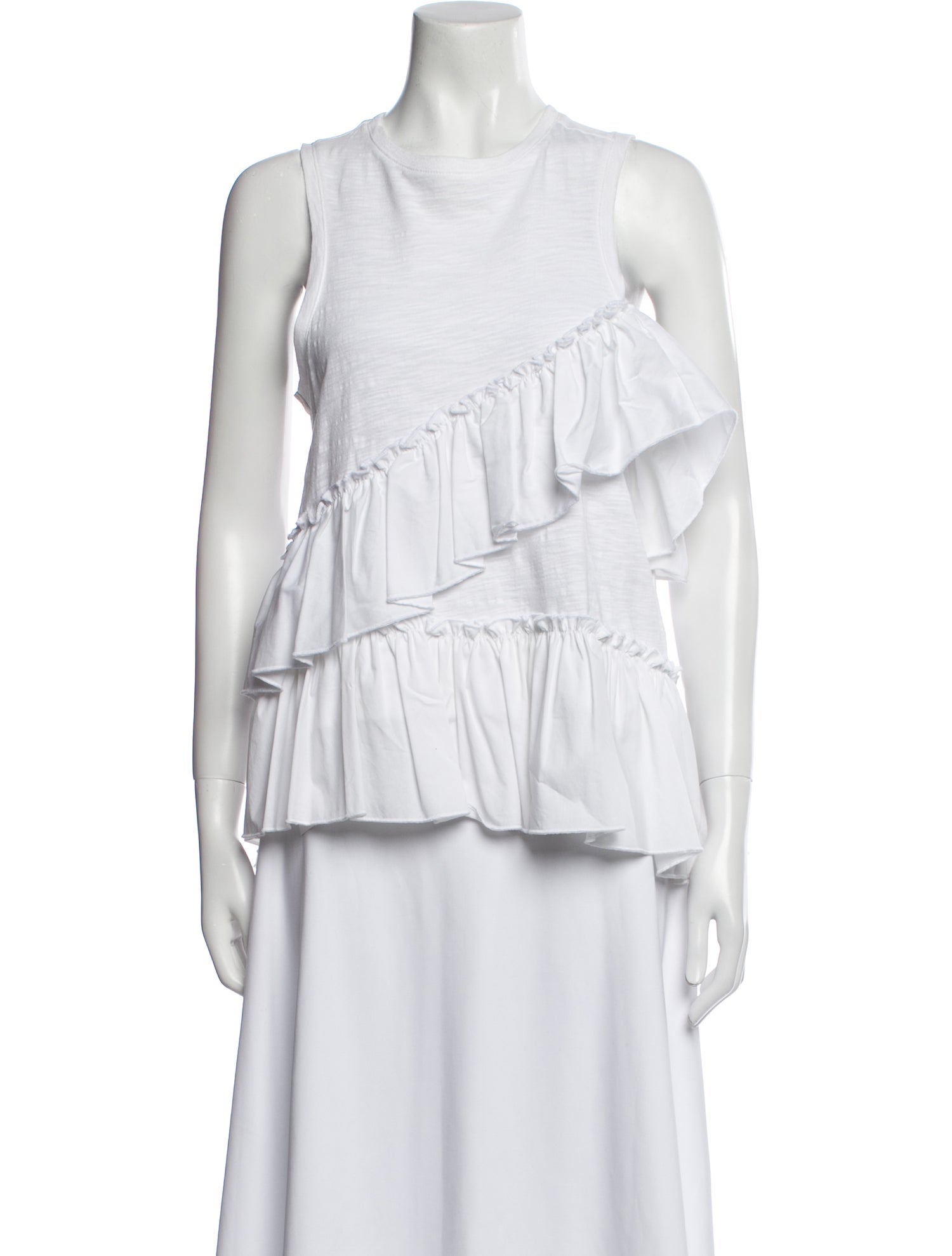 Cinq à Sept Scoop Neck Sleeveless Top