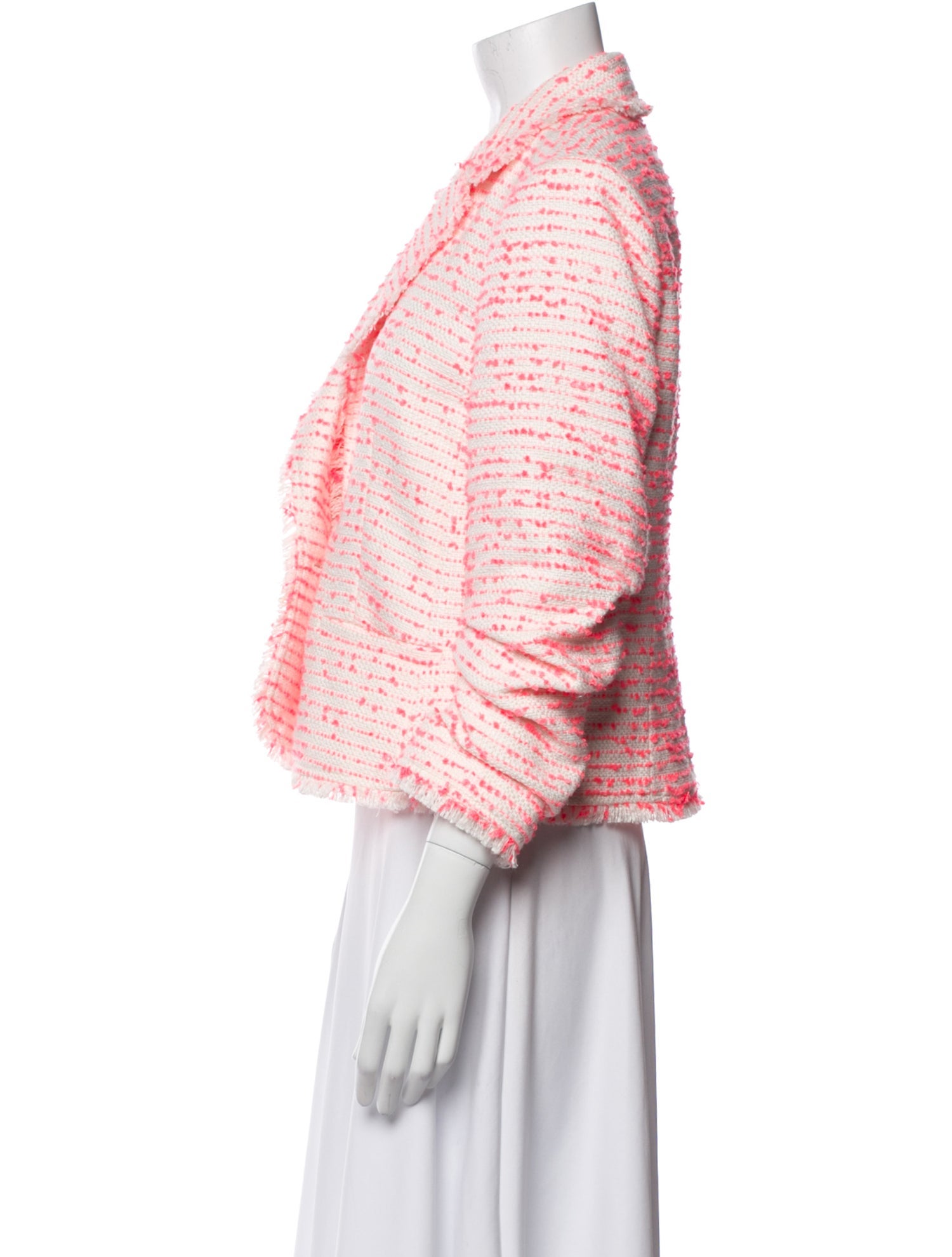 Cinq à Sept Tweed Pattern Blazer