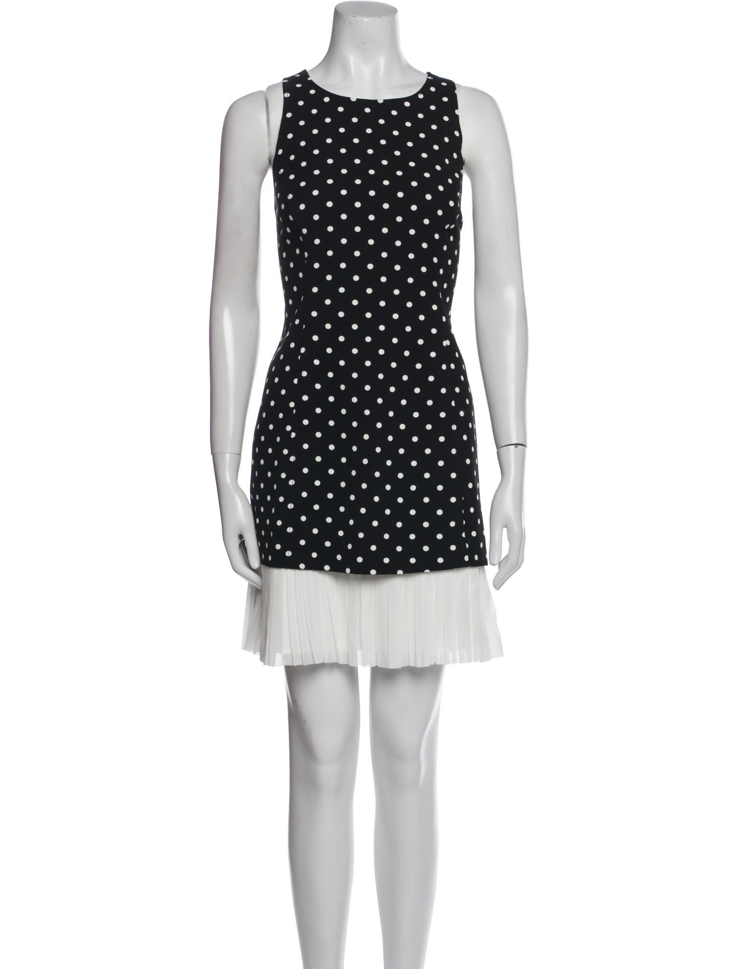 Cinq à Sept Polka Dot Print Mini Dress w/ Tags