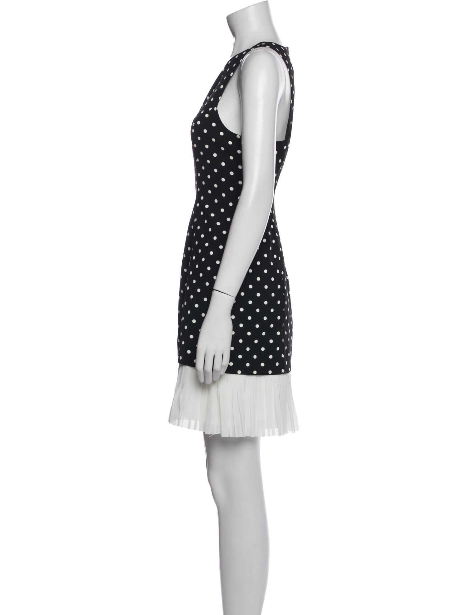 Cinq à Sept Polka Dot Print Mini Dress w/ Tags