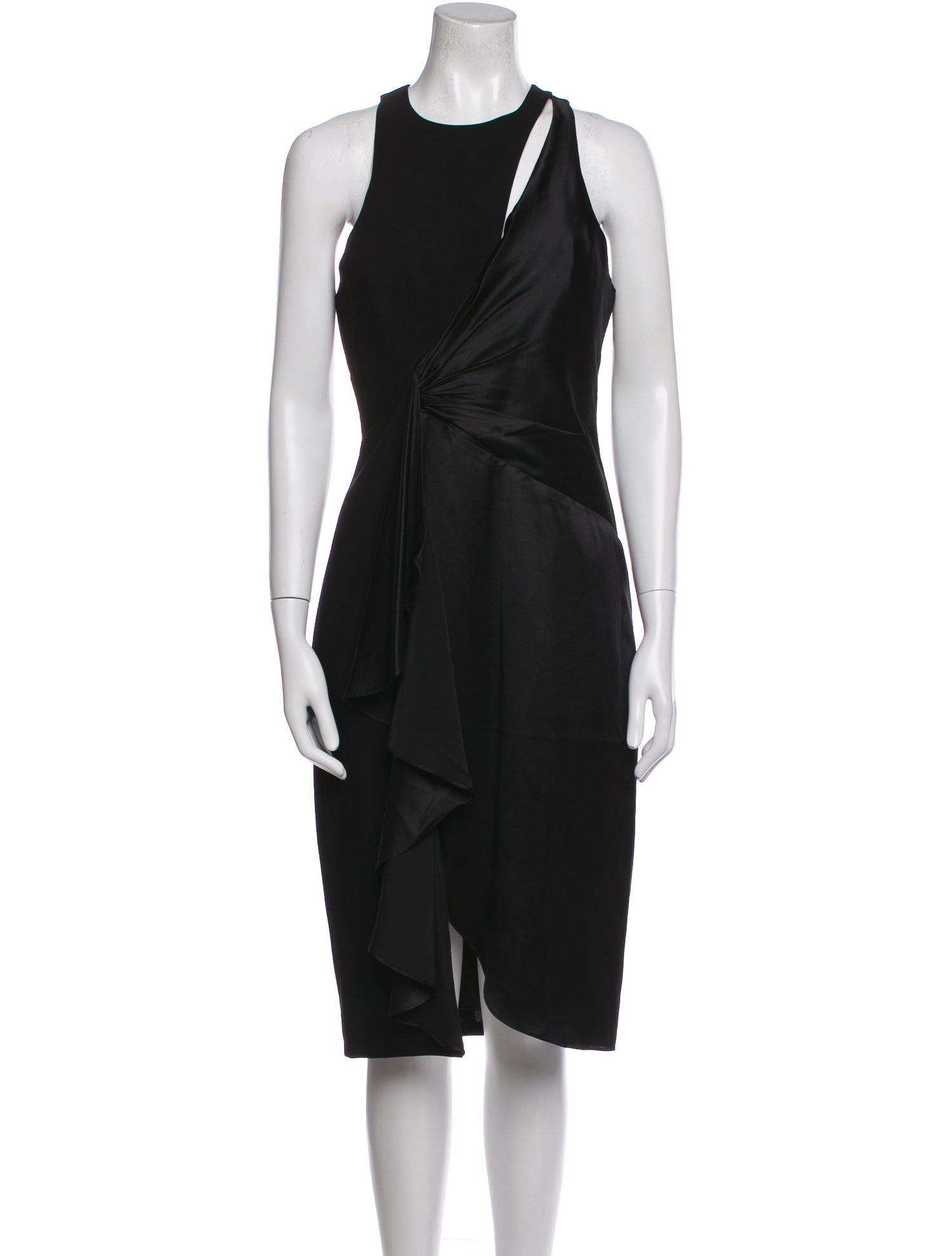 Cinq à Sept Crew Neck Midi Length Dress