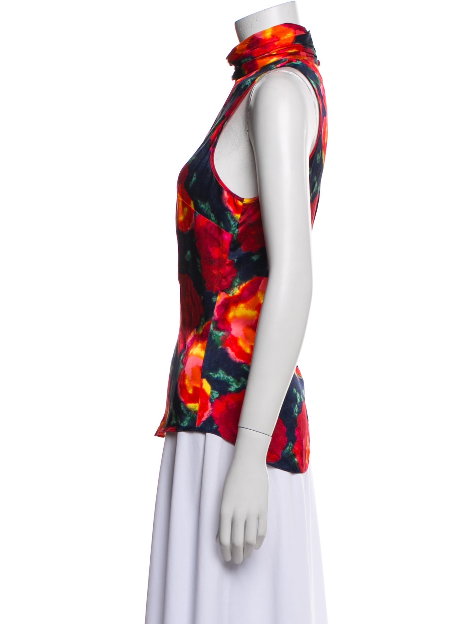 Cinq à Sept Silk Floral Print Blouse