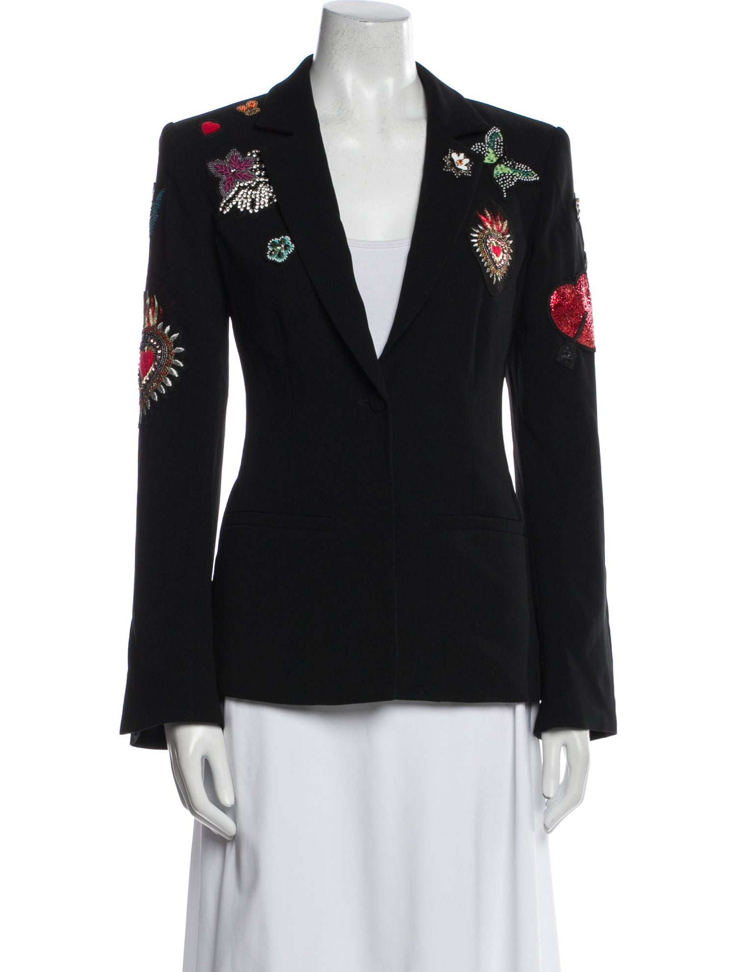 Cinq à Sept Printed Blazer