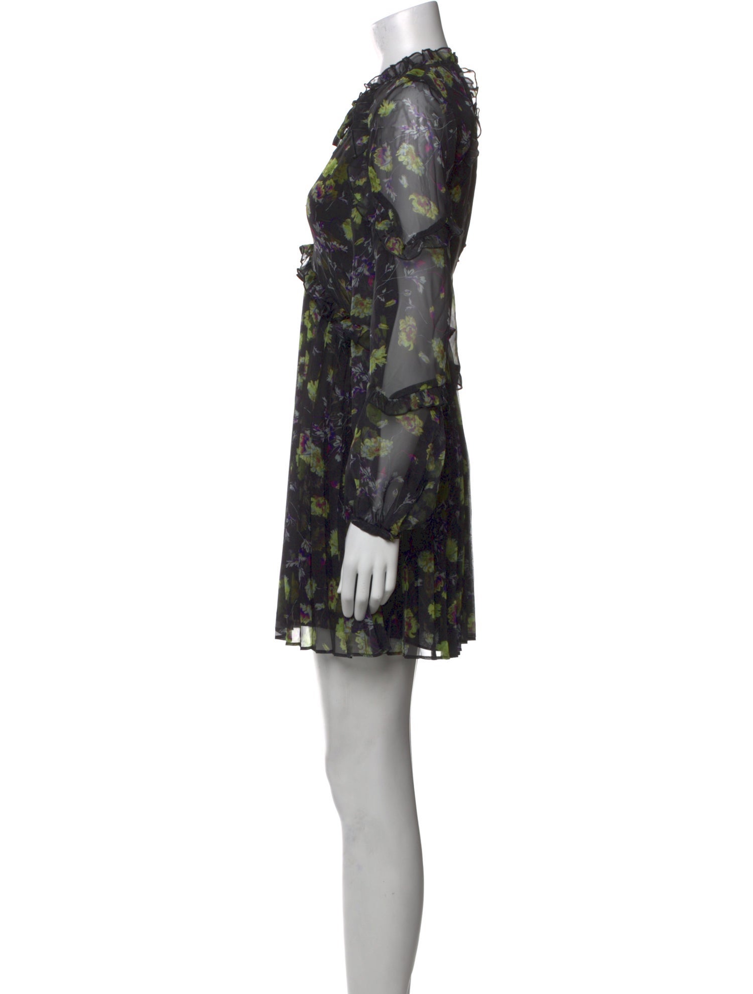 Cinq à Sept Floral Print Mini Dress w/ Tags