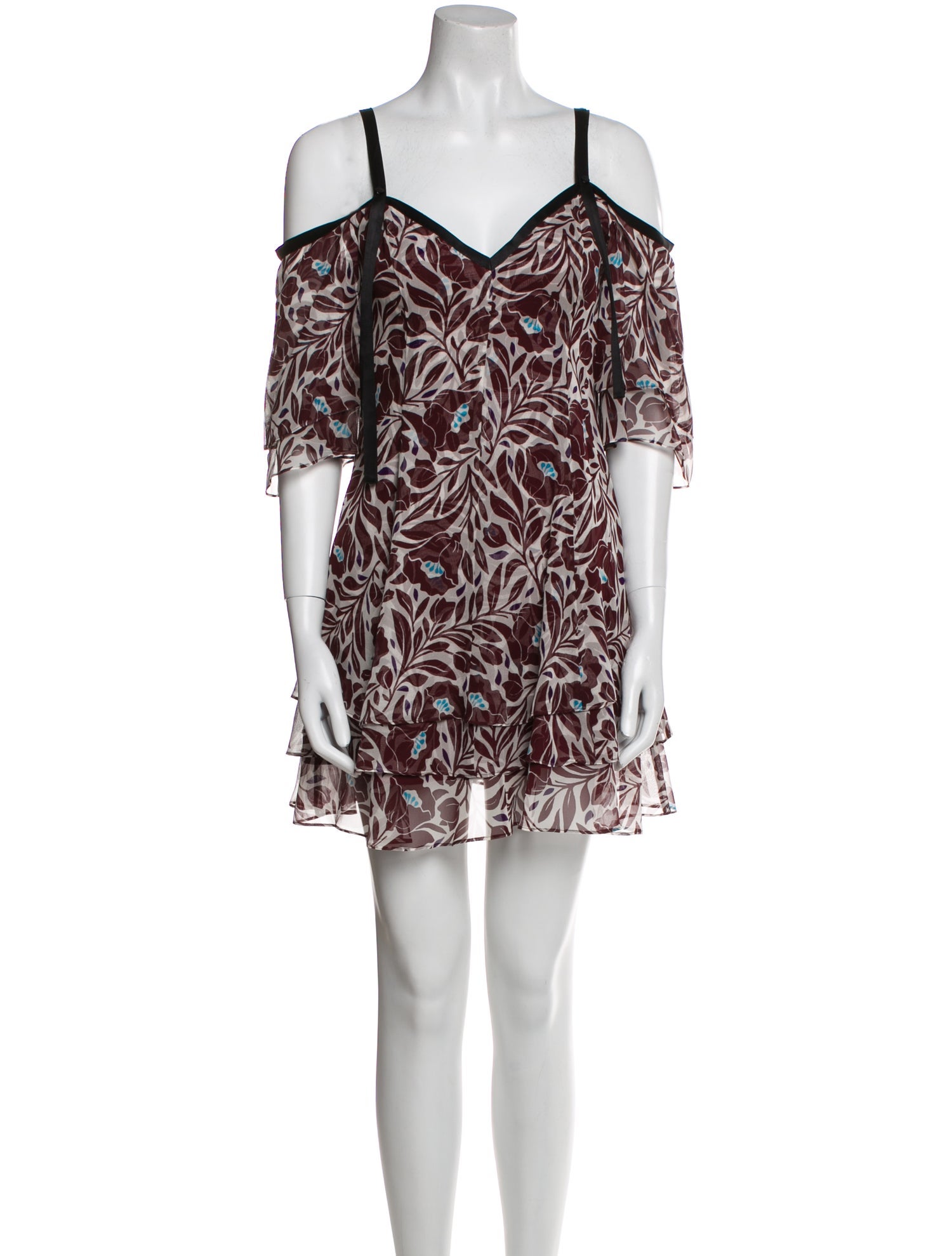 Cinq à Sept Silk Mini Dress