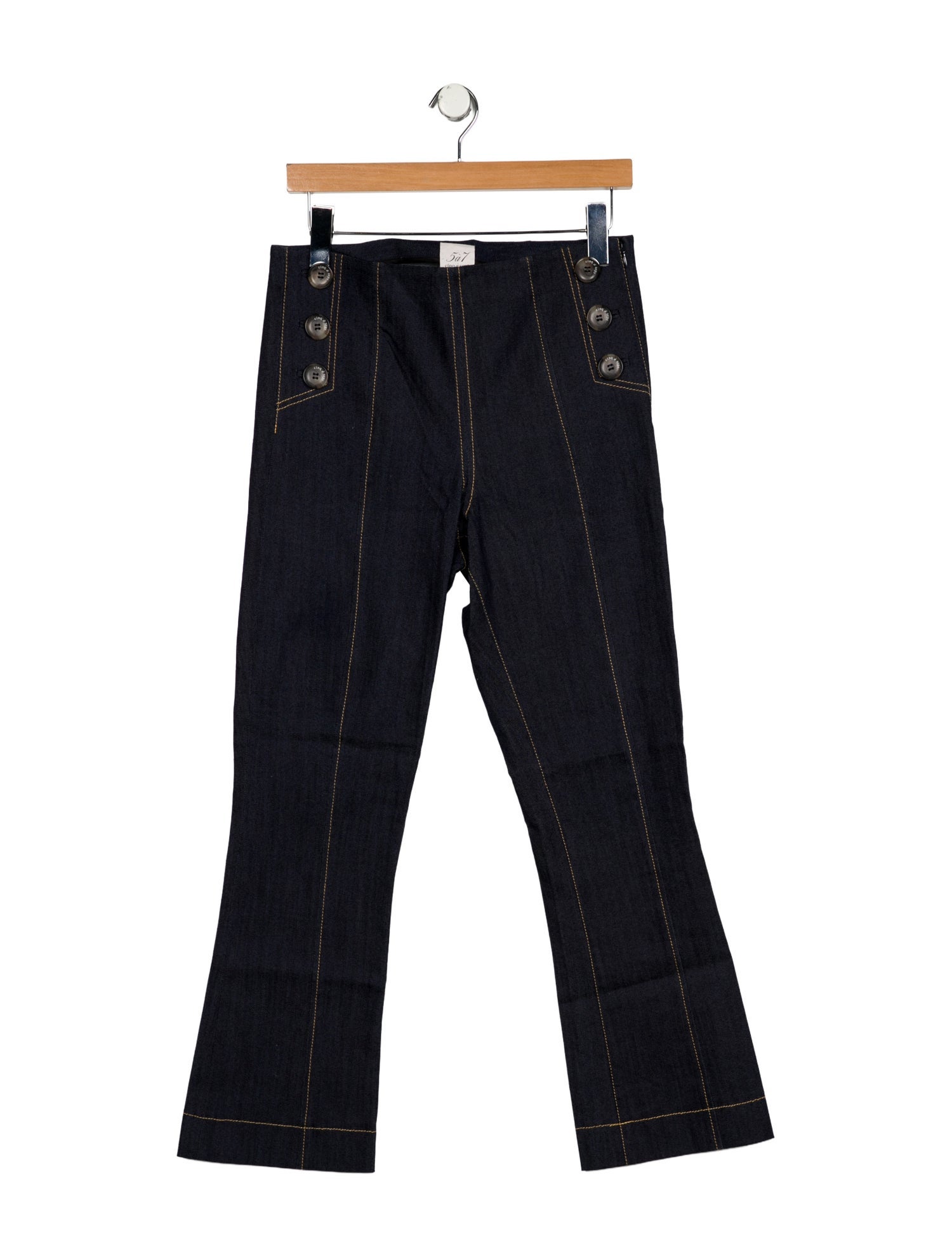 Cinq à Sept High-Rise Wide Leg Jeans