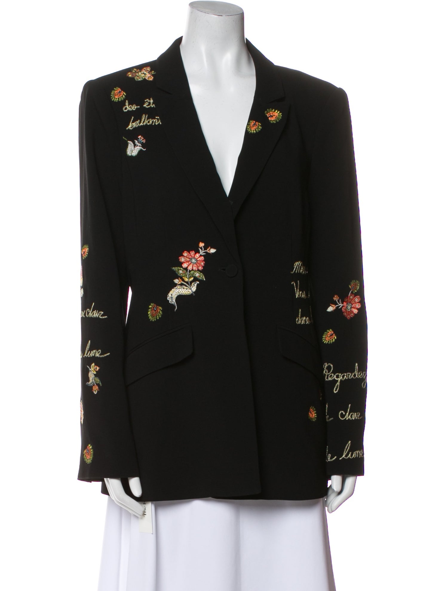 Cinq à Sept Floral Print Blazer w/ Tags
