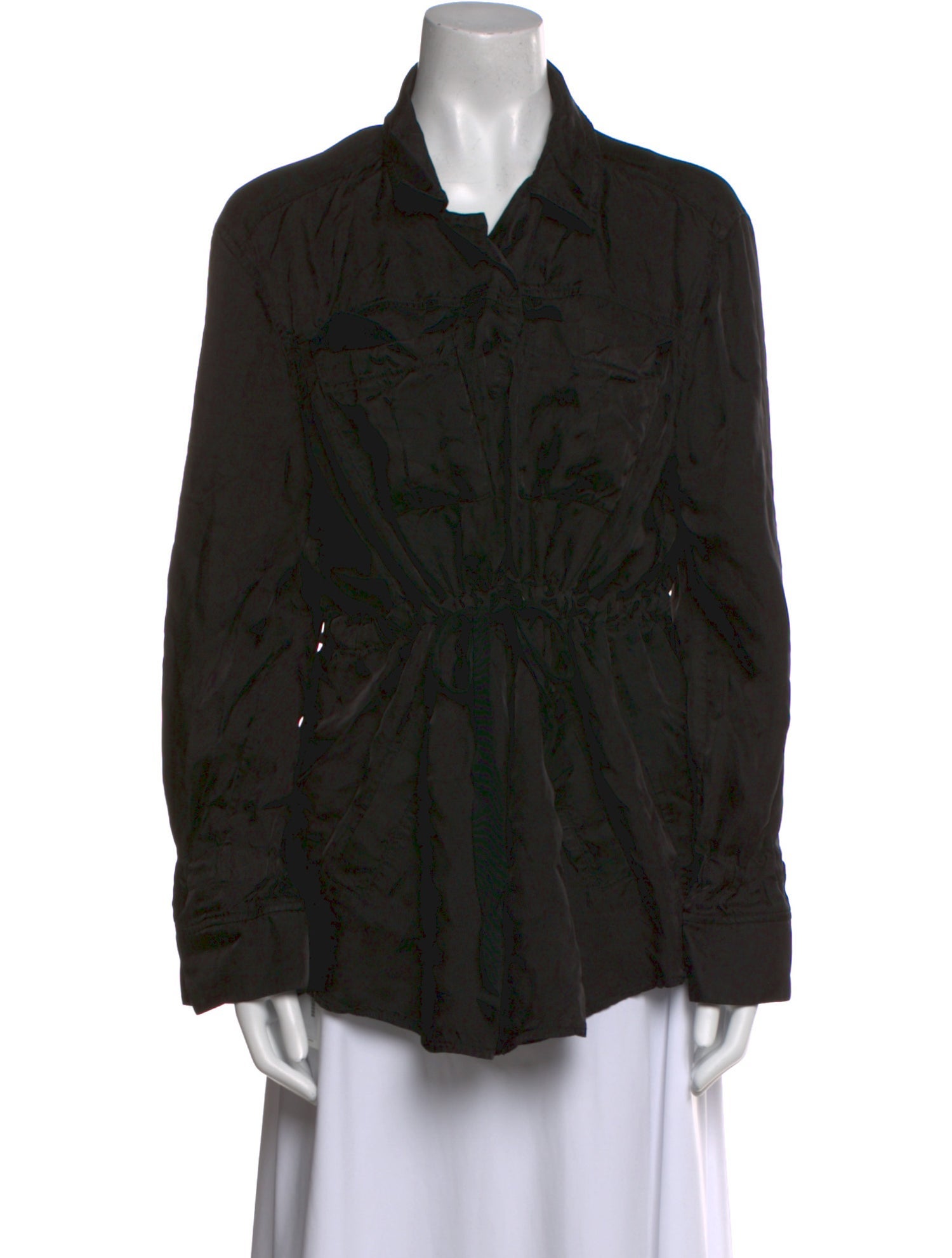 Cinq à Sept Long Sleeve Button-Up Top