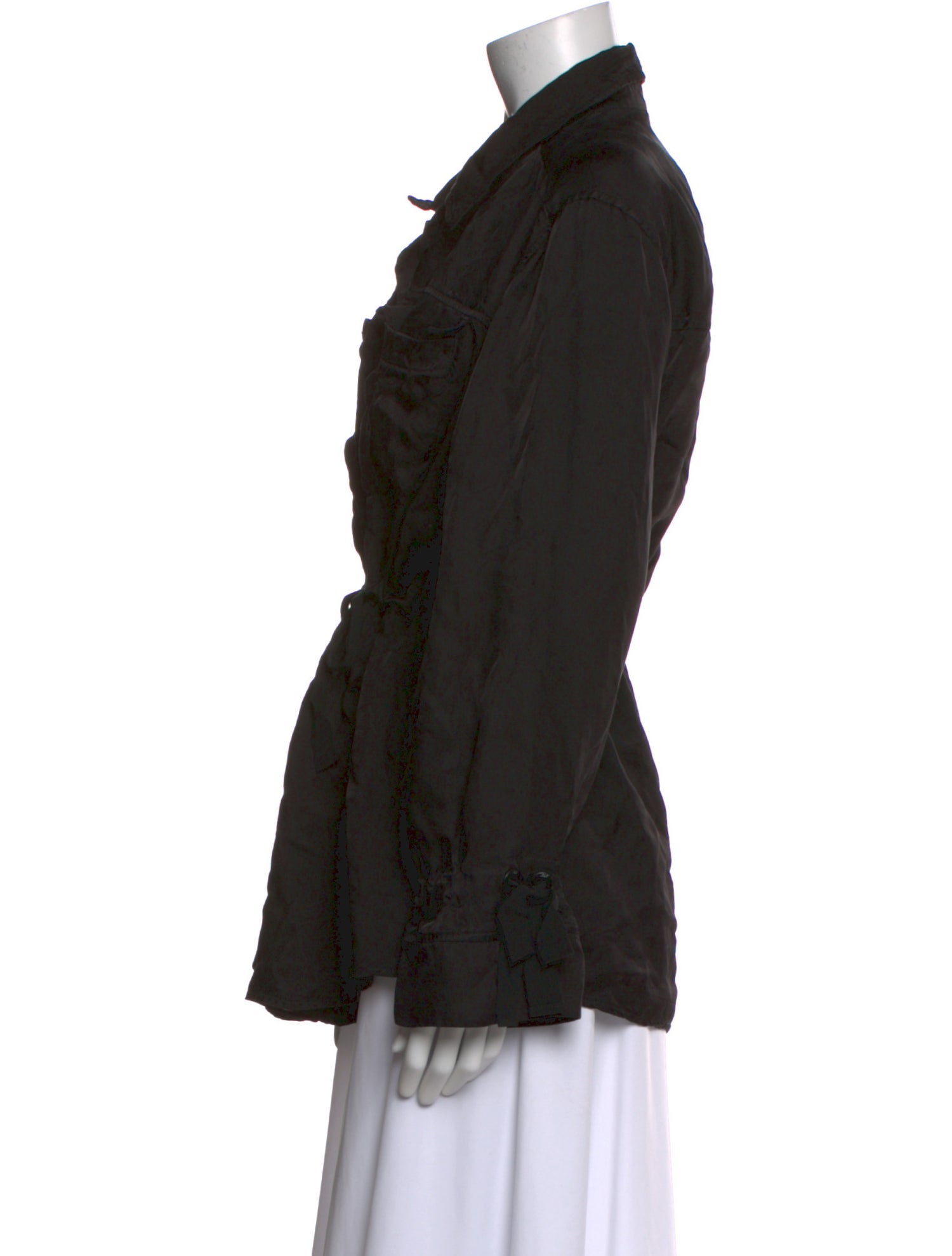 Cinq à Sept Long Sleeve Button-Up Top