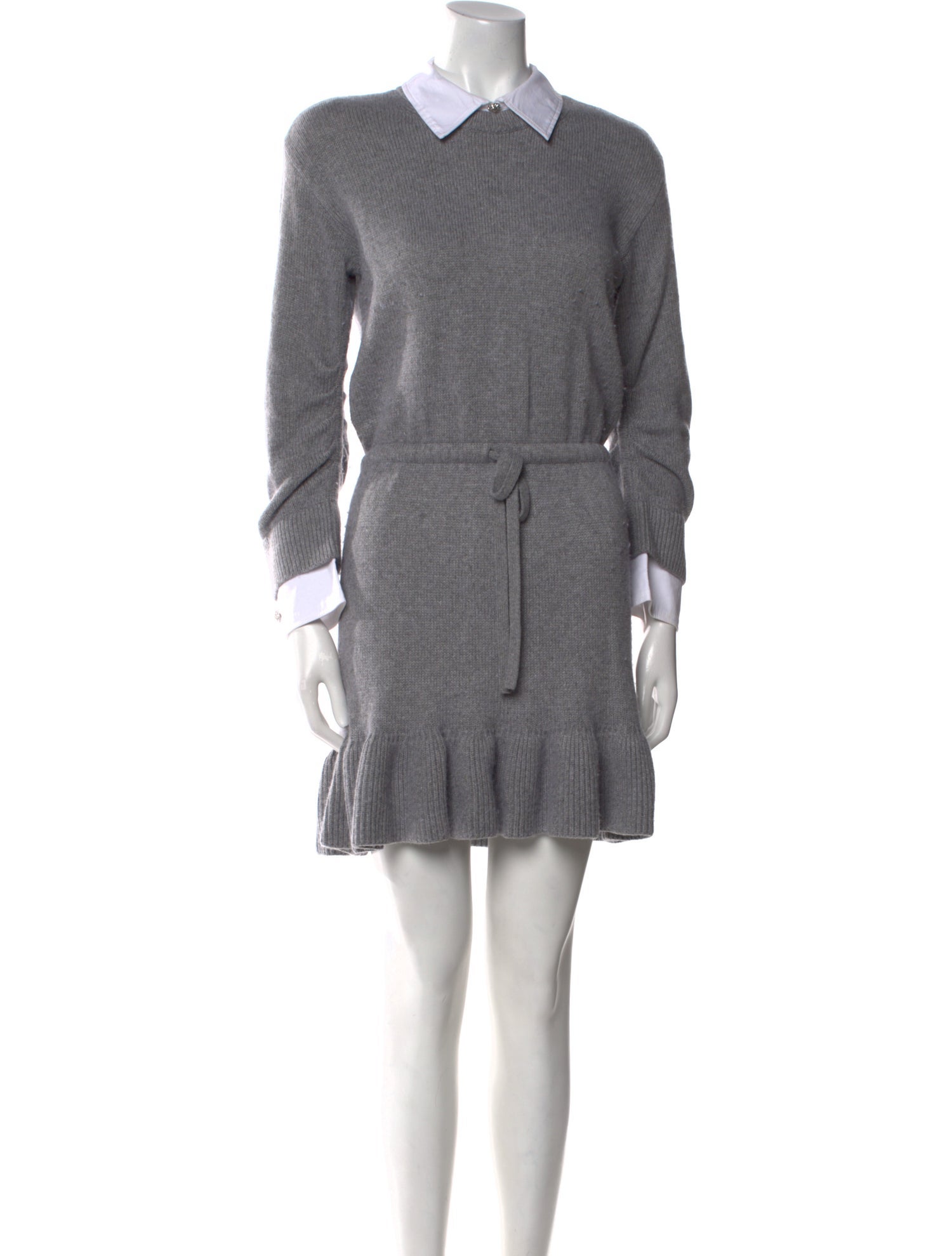 Cinq à Sept Colorblock Pattern Mini Dress