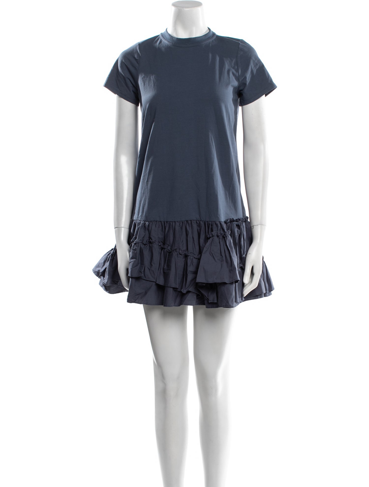 Cinq à Sept Crew Neck Mini Dress