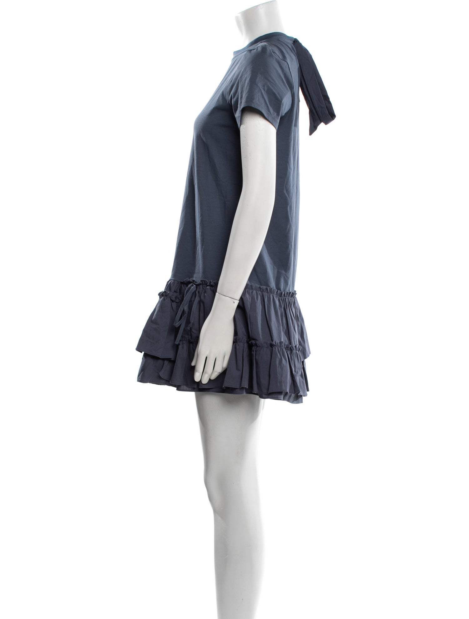 Cinq à Sept Crew Neck Mini Dress