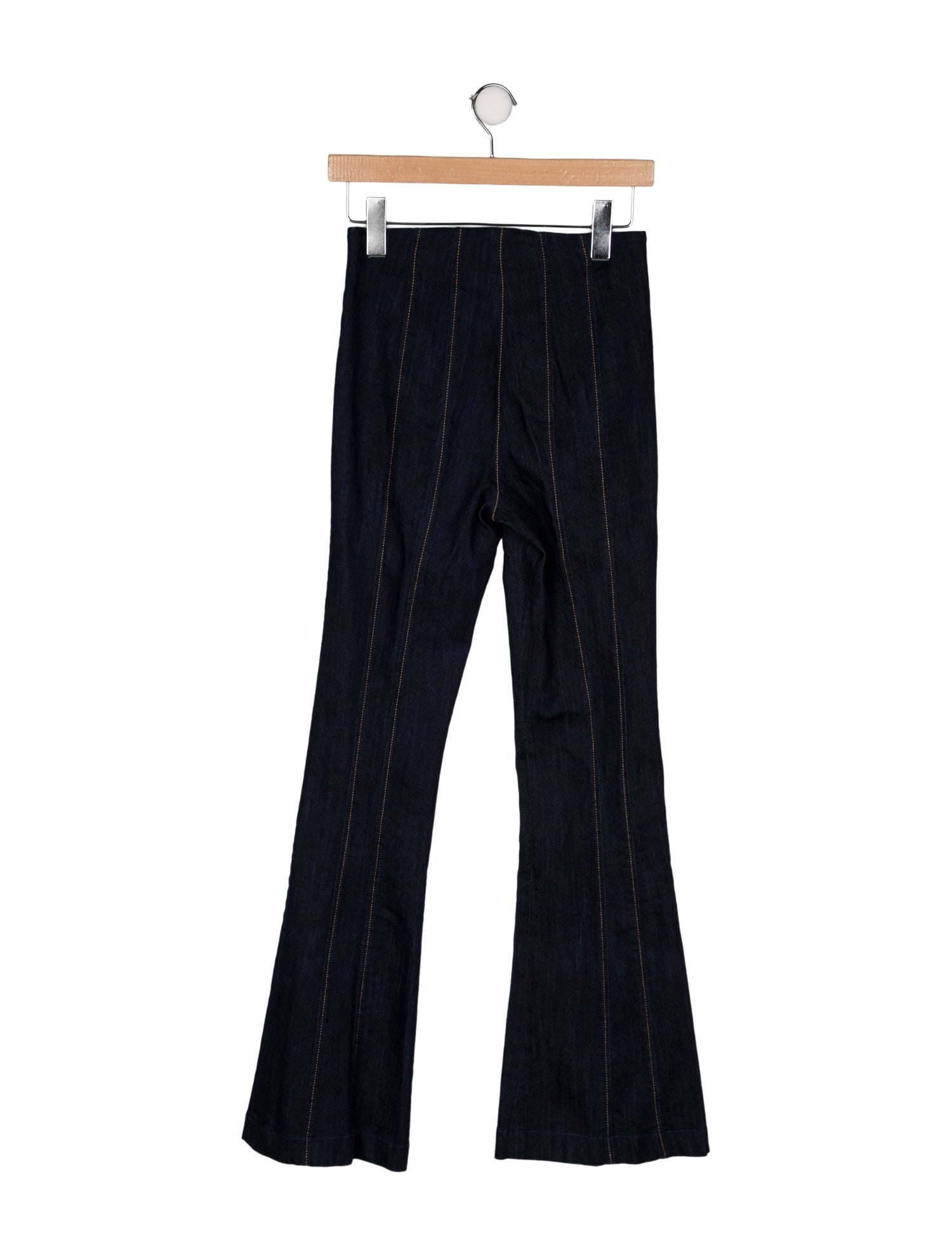 Cinq à Sept Mid-Rise Wide Leg Jeans