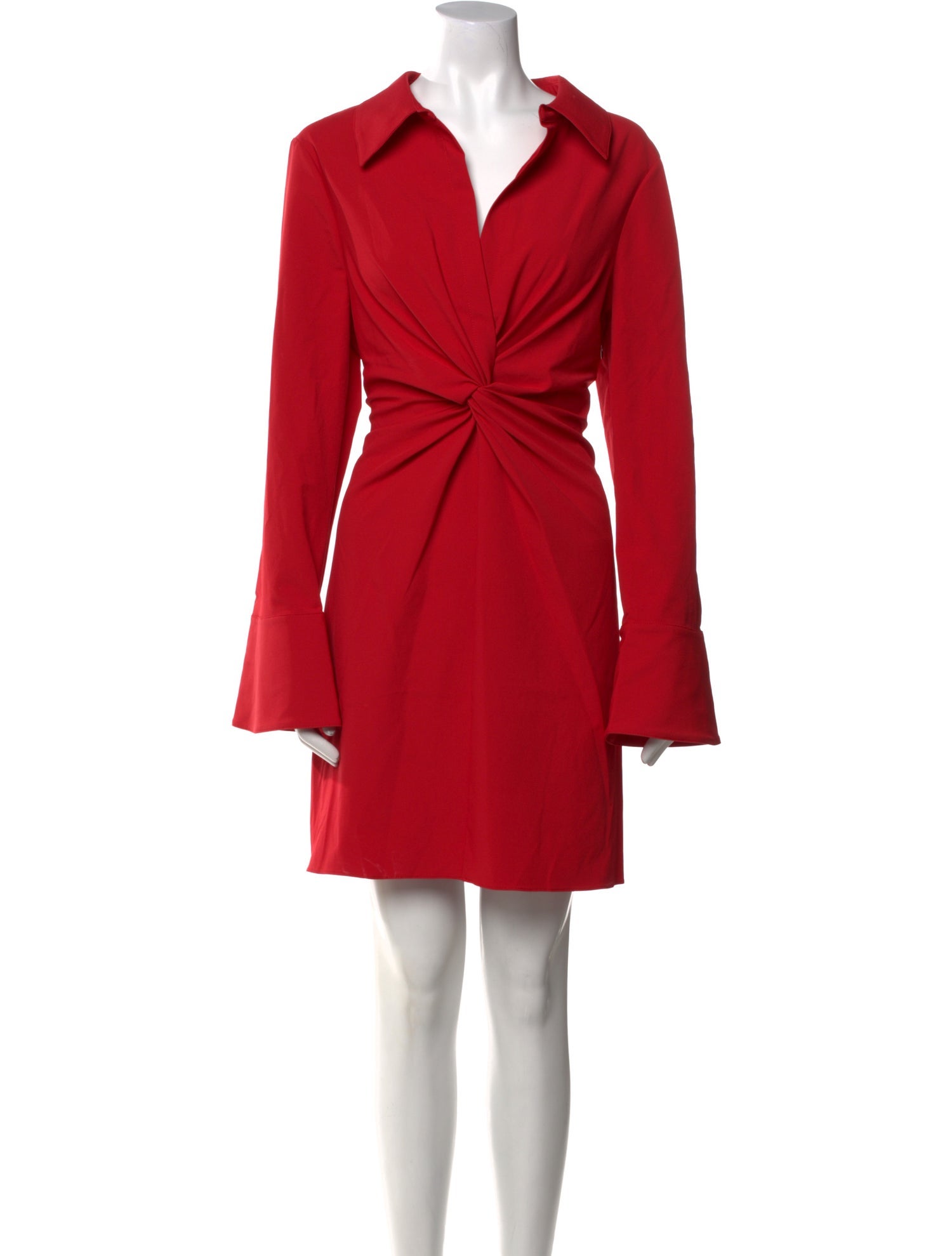 Cinq à Sept V-Neck Knee-Length Dress