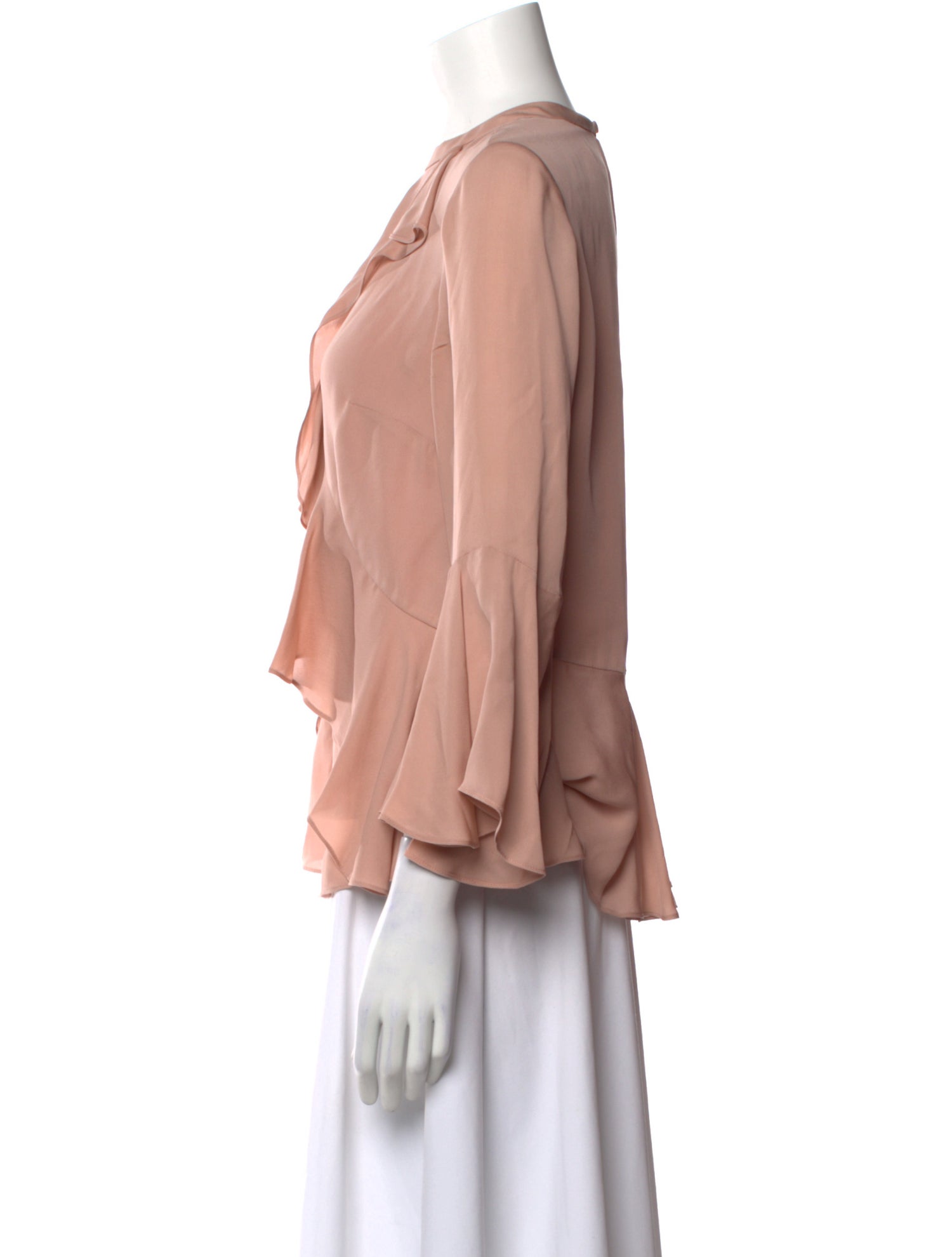 Cinq à Sept Silk V-Neck Blouse