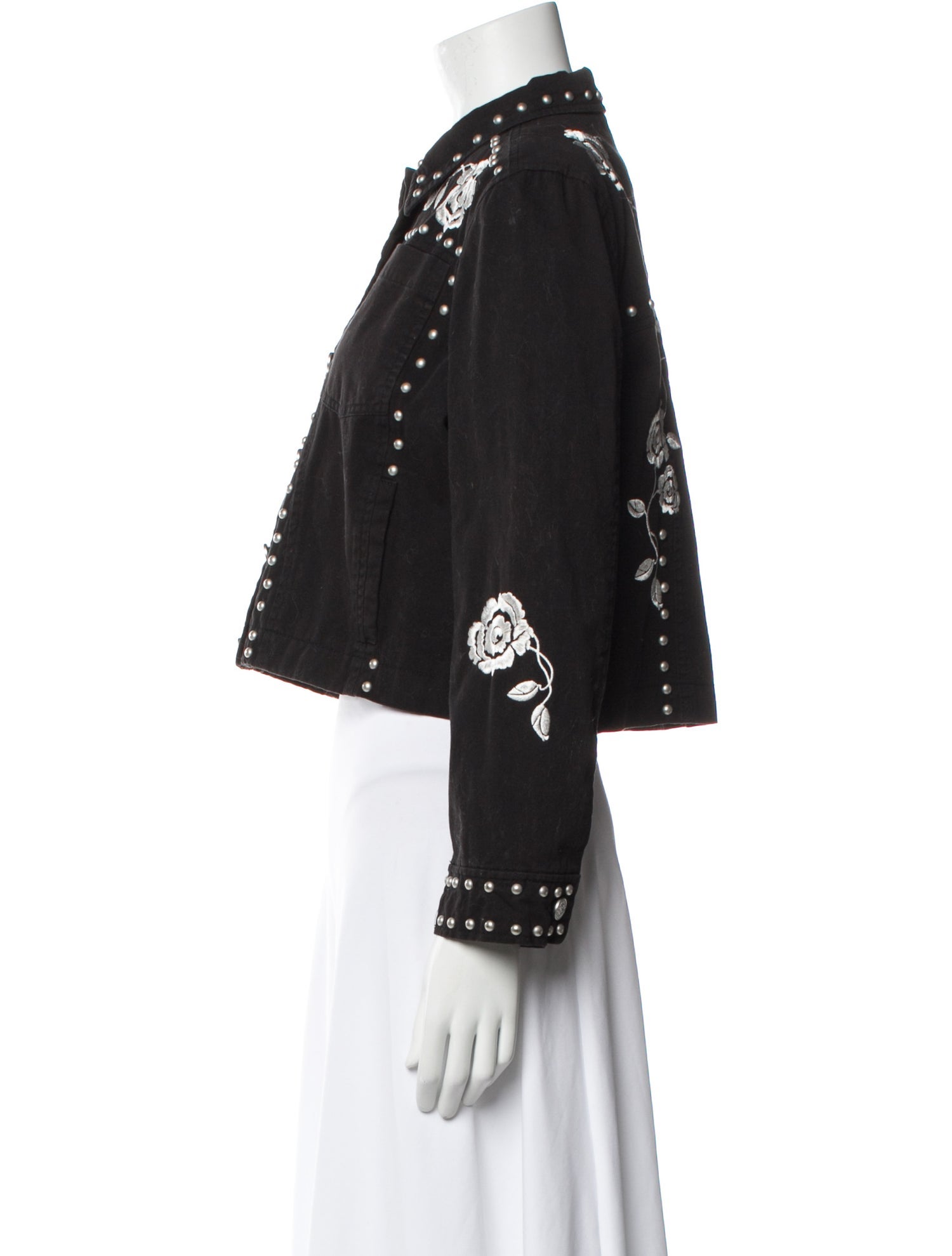 Cinq à Sept Patterned Evening Jacket