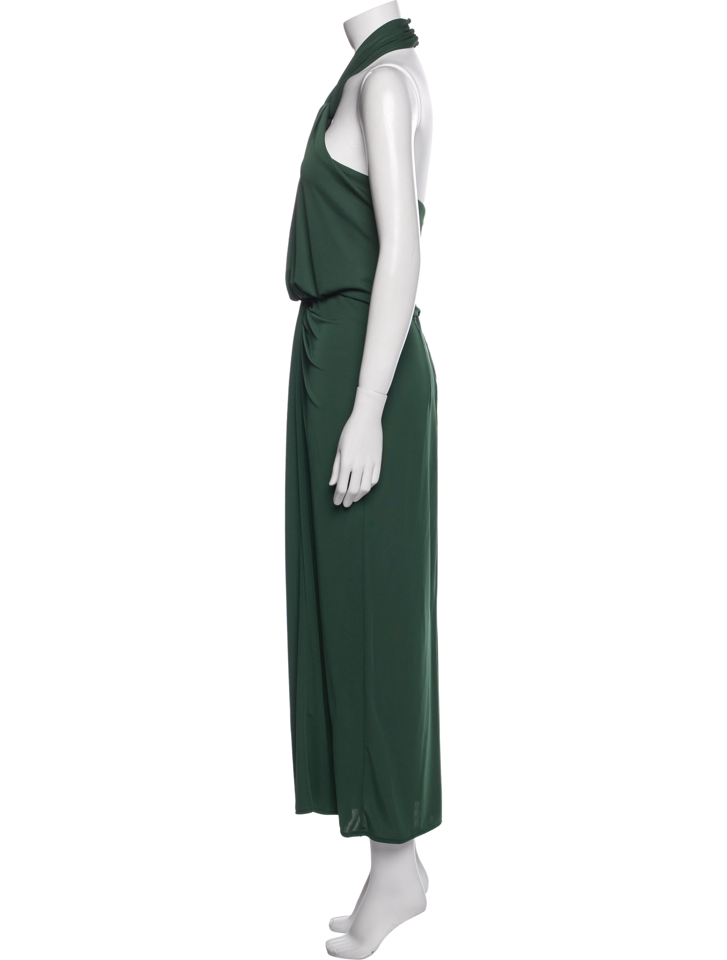 Cinq à Sept Halterneck Long Dress