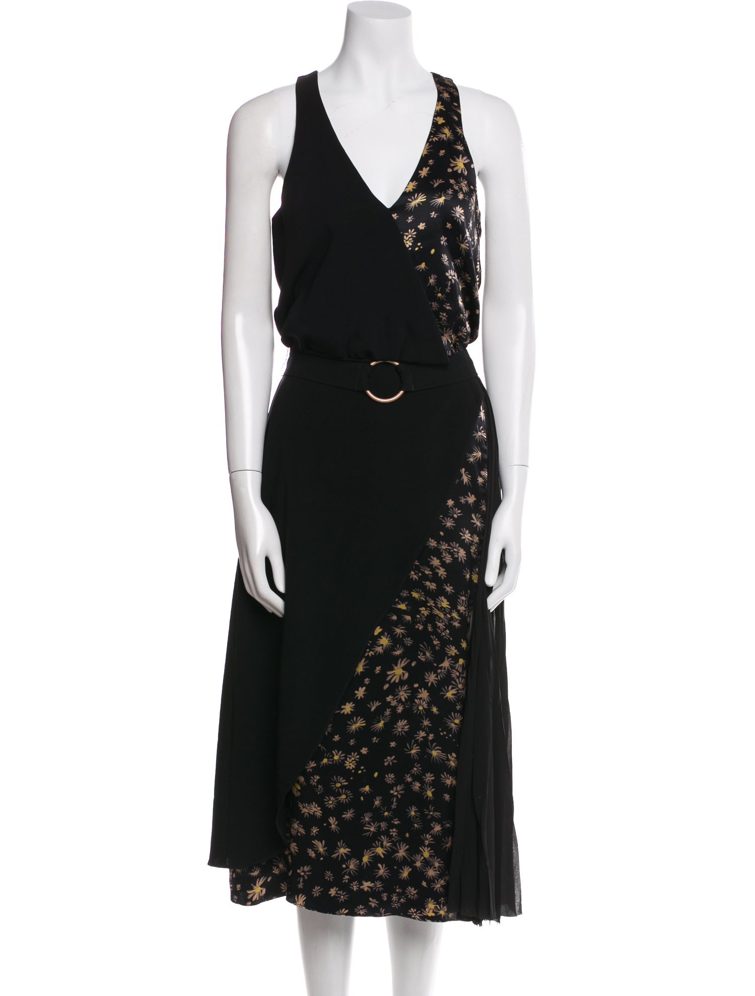 Cinq à Sept Silk Long Dress