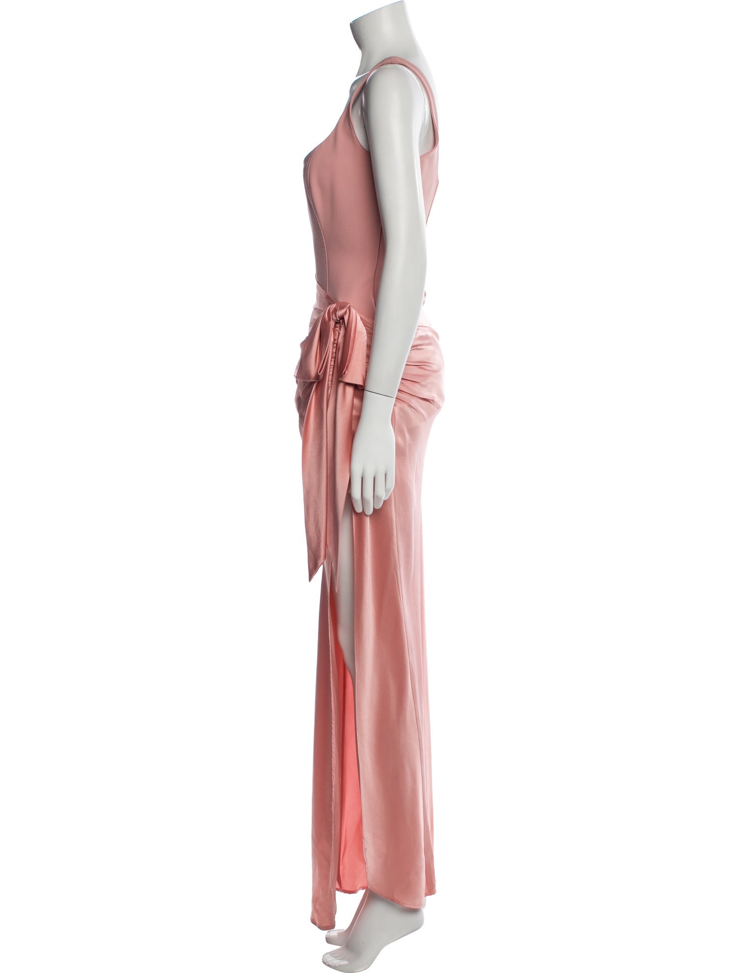 Cinq à Sept Scoop Neck Long Dress