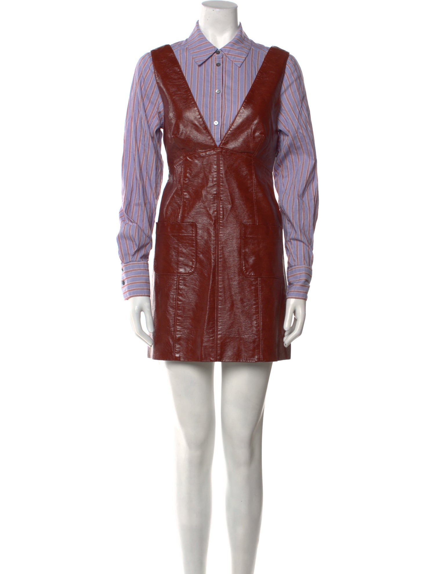 Cinq à Sept V-Neck Mini Dress