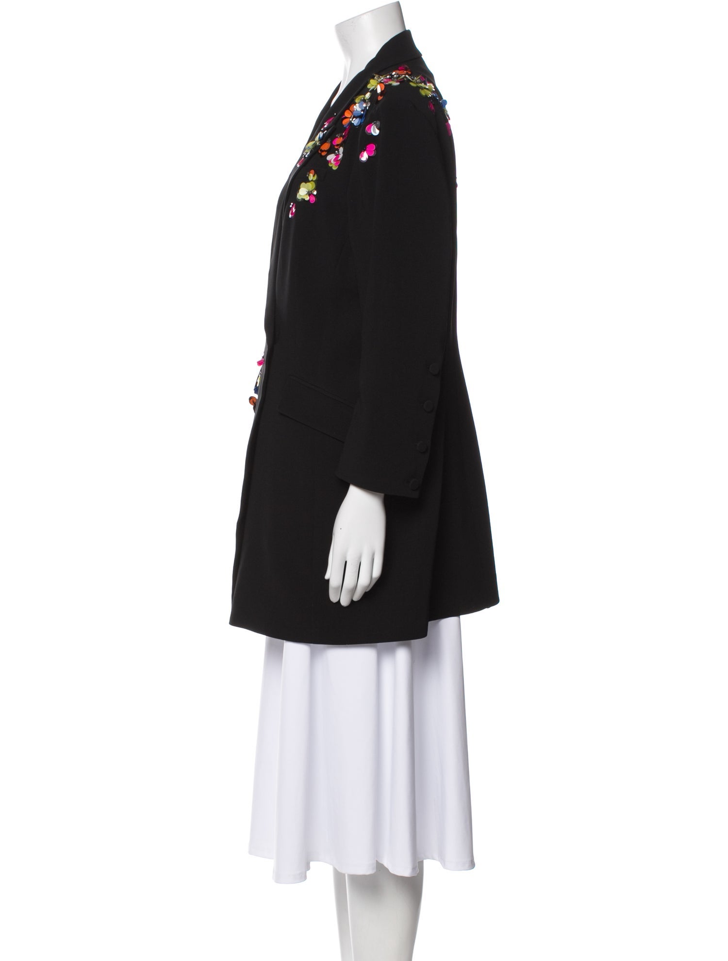 Cinq à Sept Floral Print Blazer