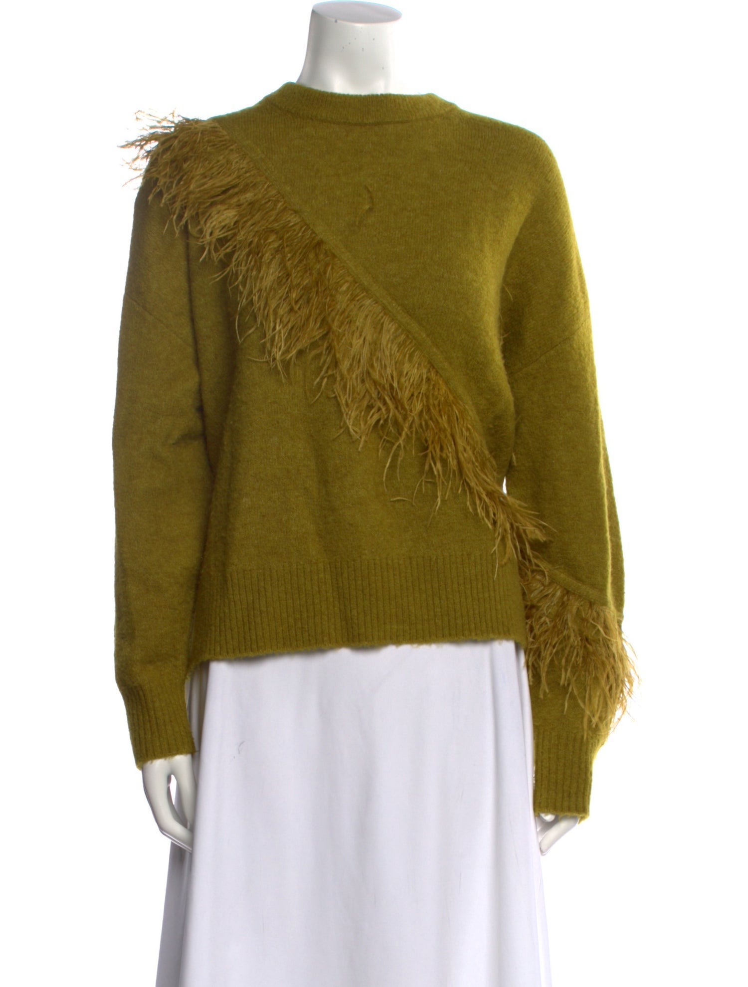 Cinq à Sept Wool Crew Neck Sweater