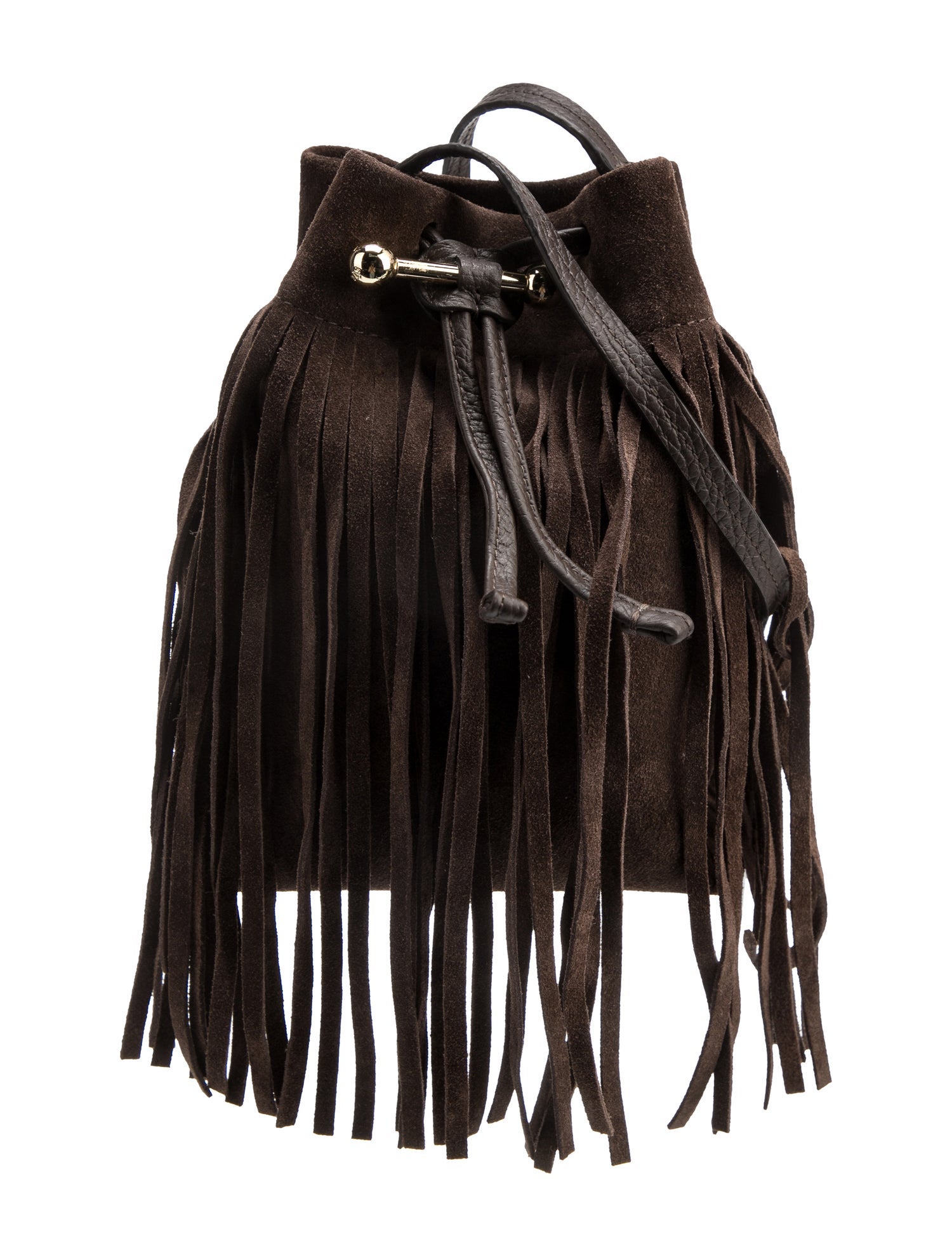 Cinq à Sept Suede Bucket Bag