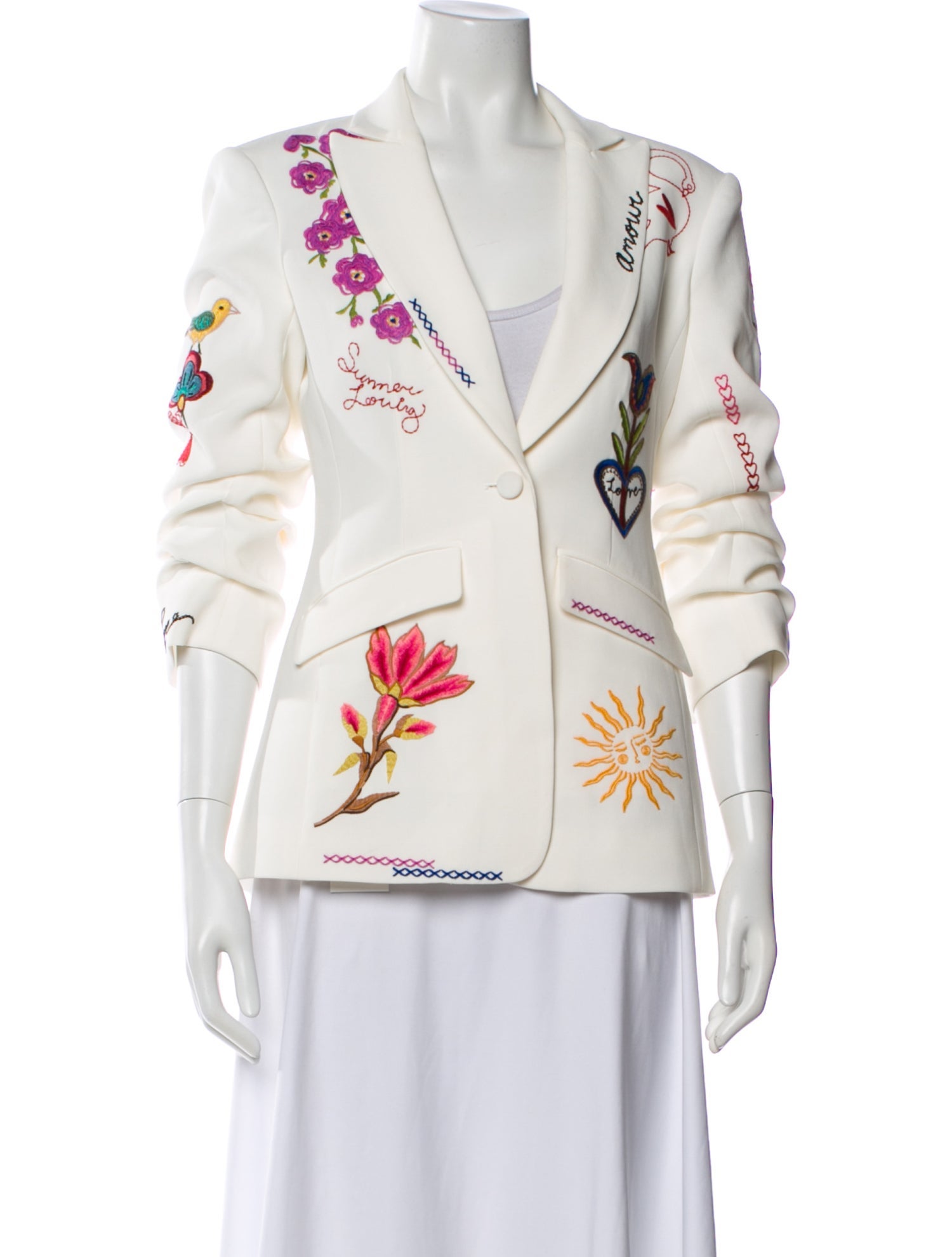 Cinq à Sept Printed Blazer