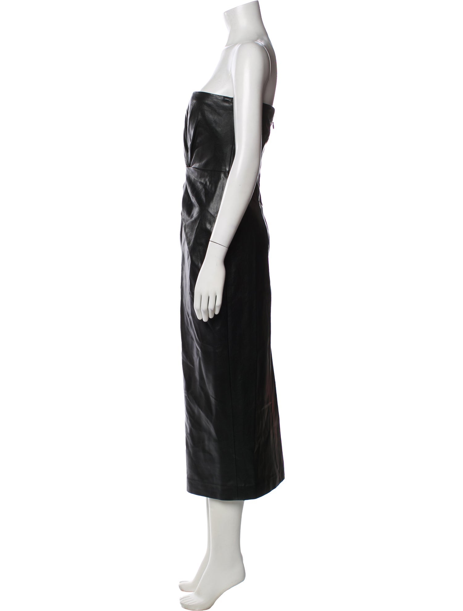 Cinq à Sept Strapless Midi Length Dress