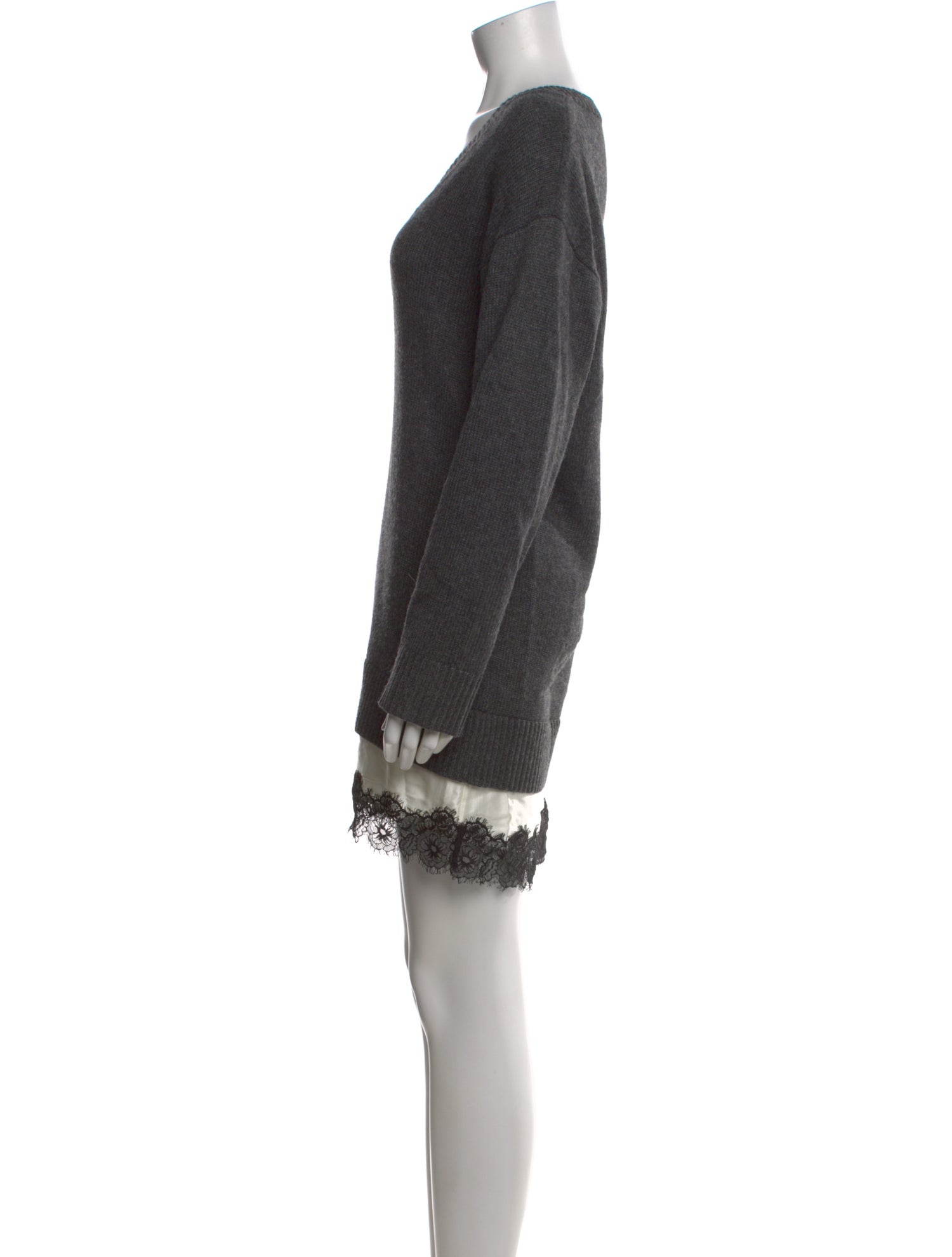 Cinq à Sept V-Neck Mini Dress