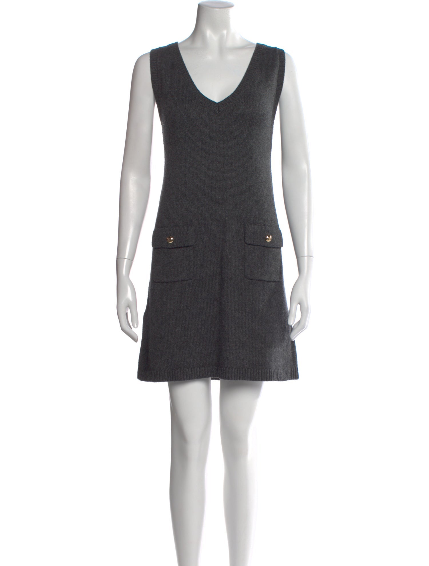 Cinq à Sept V-Neck Mini Dress